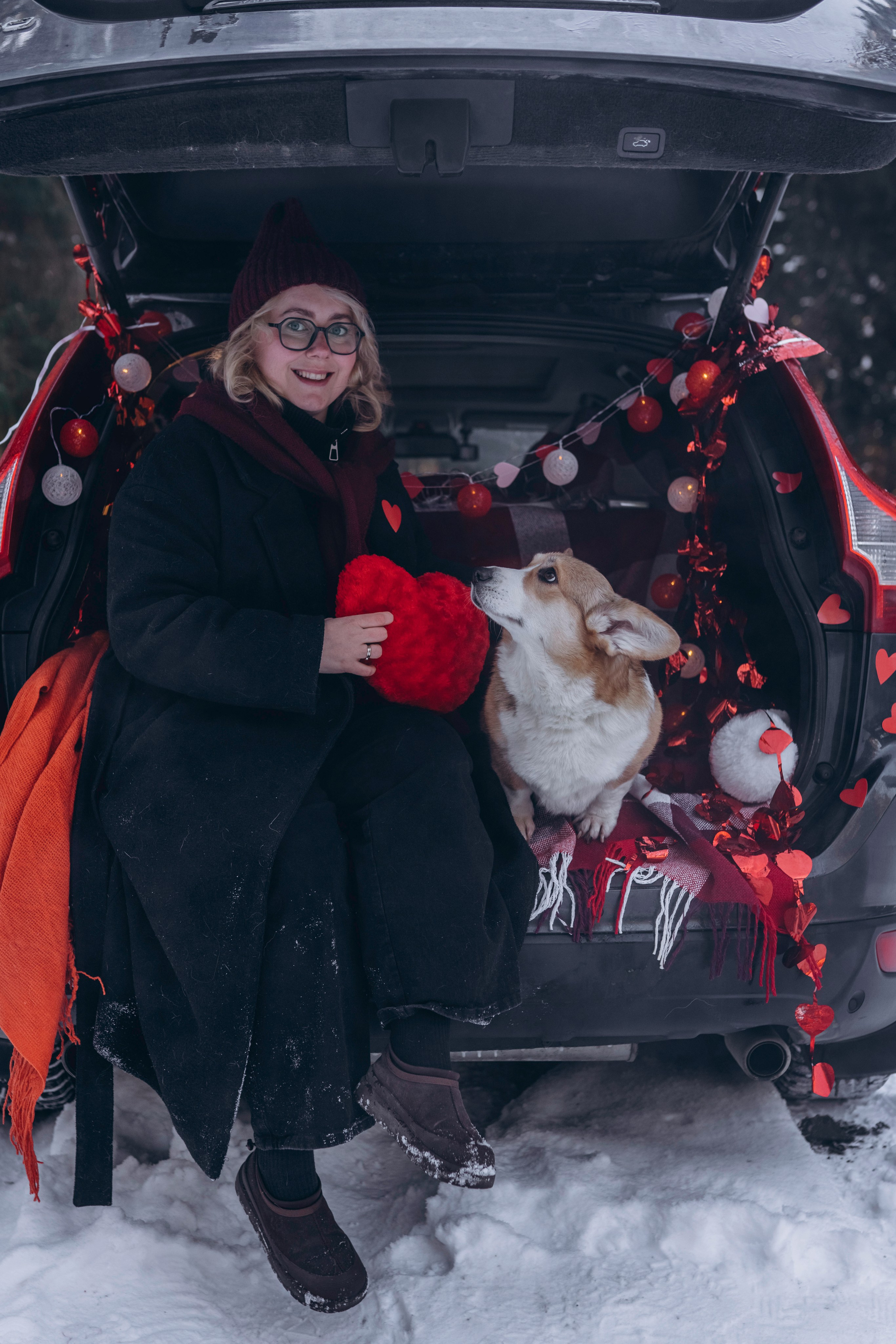 Фотодень Святого Валентина. Фотограф анималист в Спб недорого Олеся Майорова