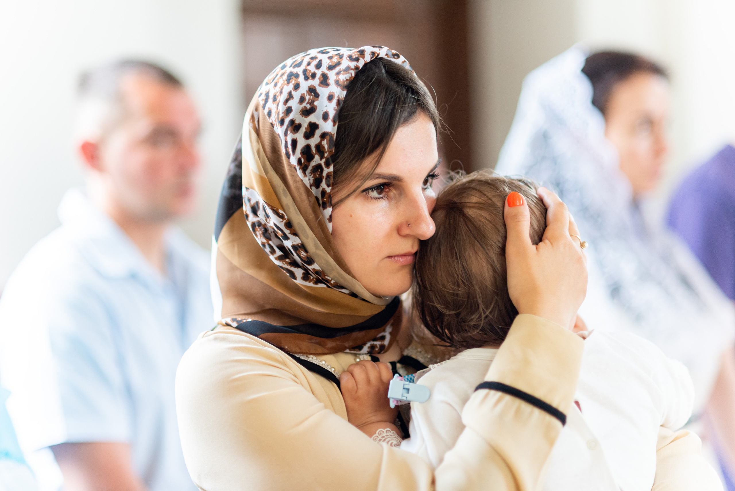 Крещение Ники. Фотограф Юлия Попова