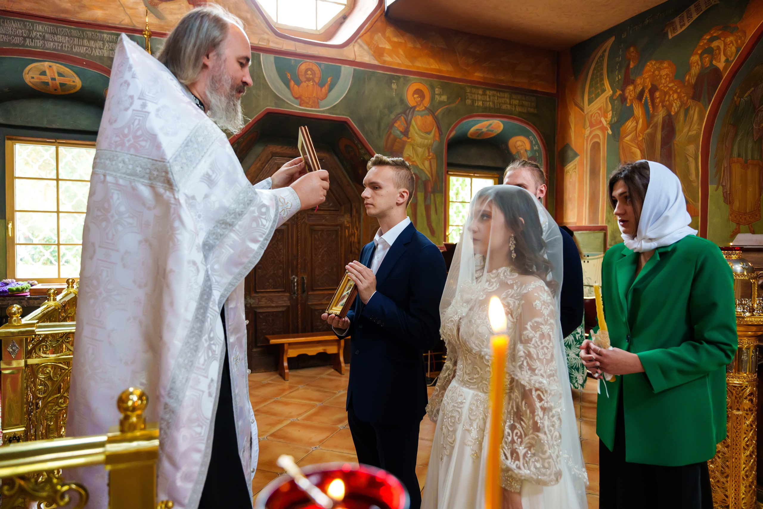 Венчание. Фотограф Юлия Попова