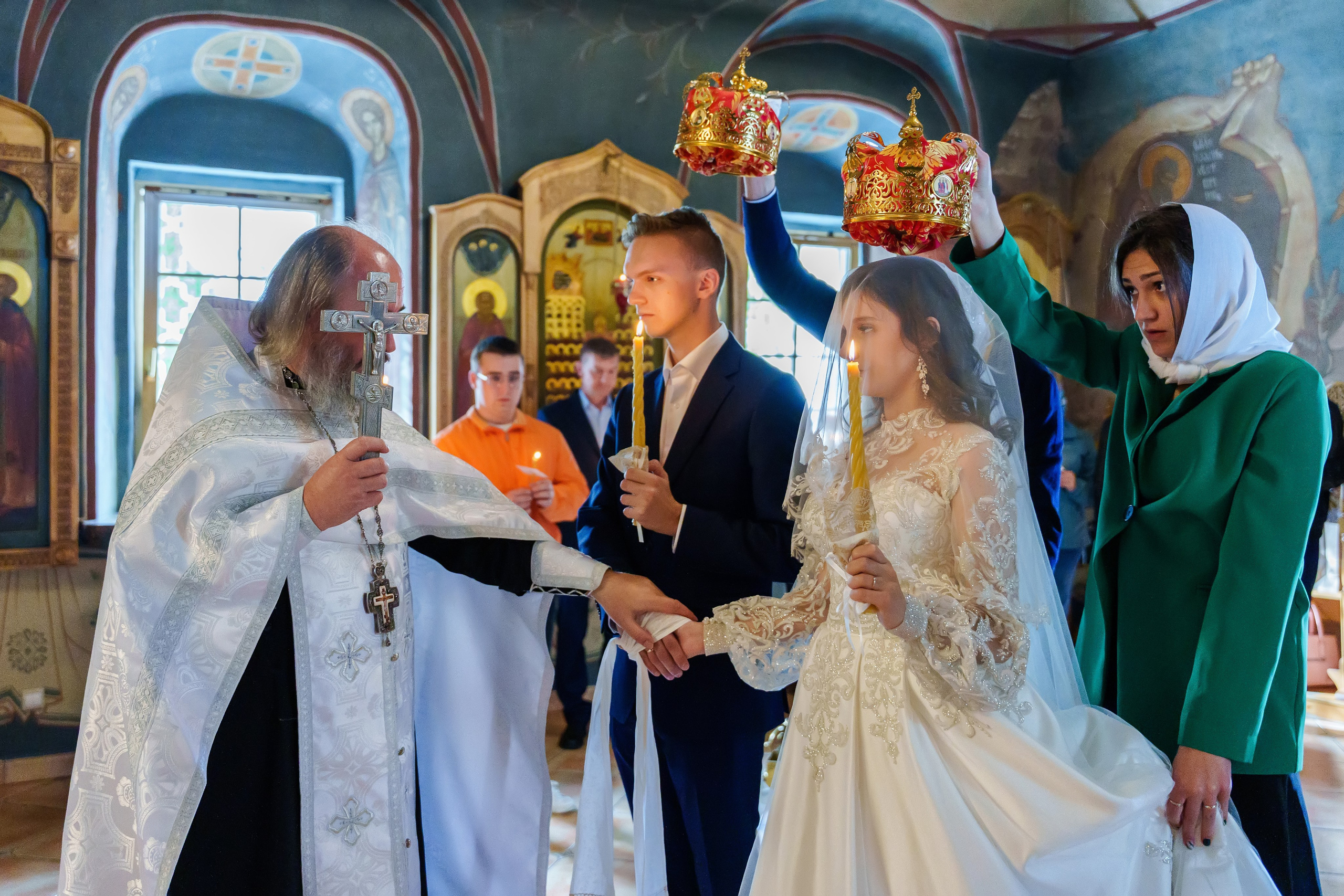 Венчание. Фотограф Юлия Попова