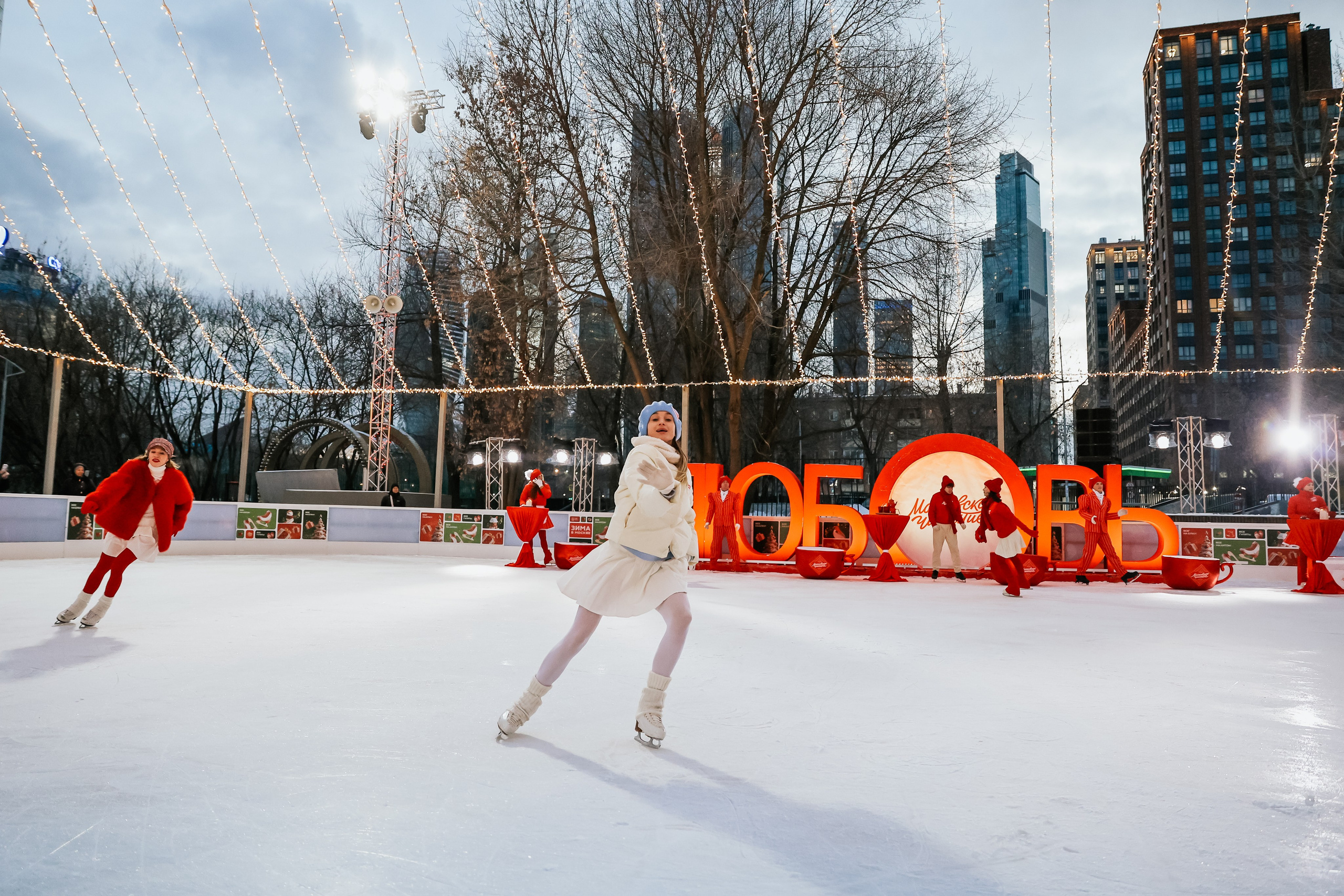 Ледовое шоу Сити каток Московское Чаепитие. Фотограф и видеограф Анна Домашенко