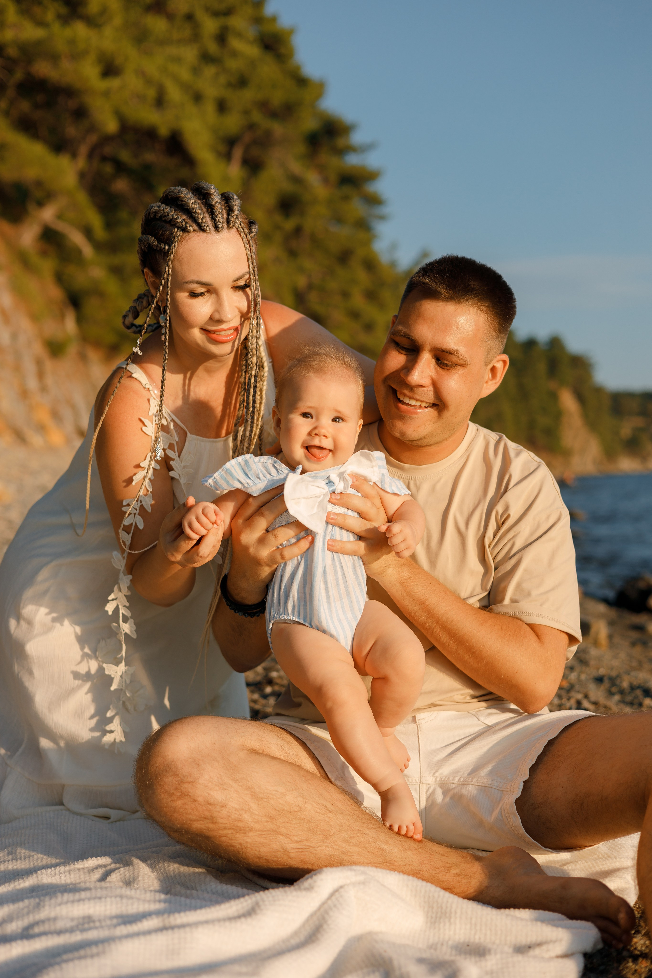 Дмитрий, Екатерина и Дарина