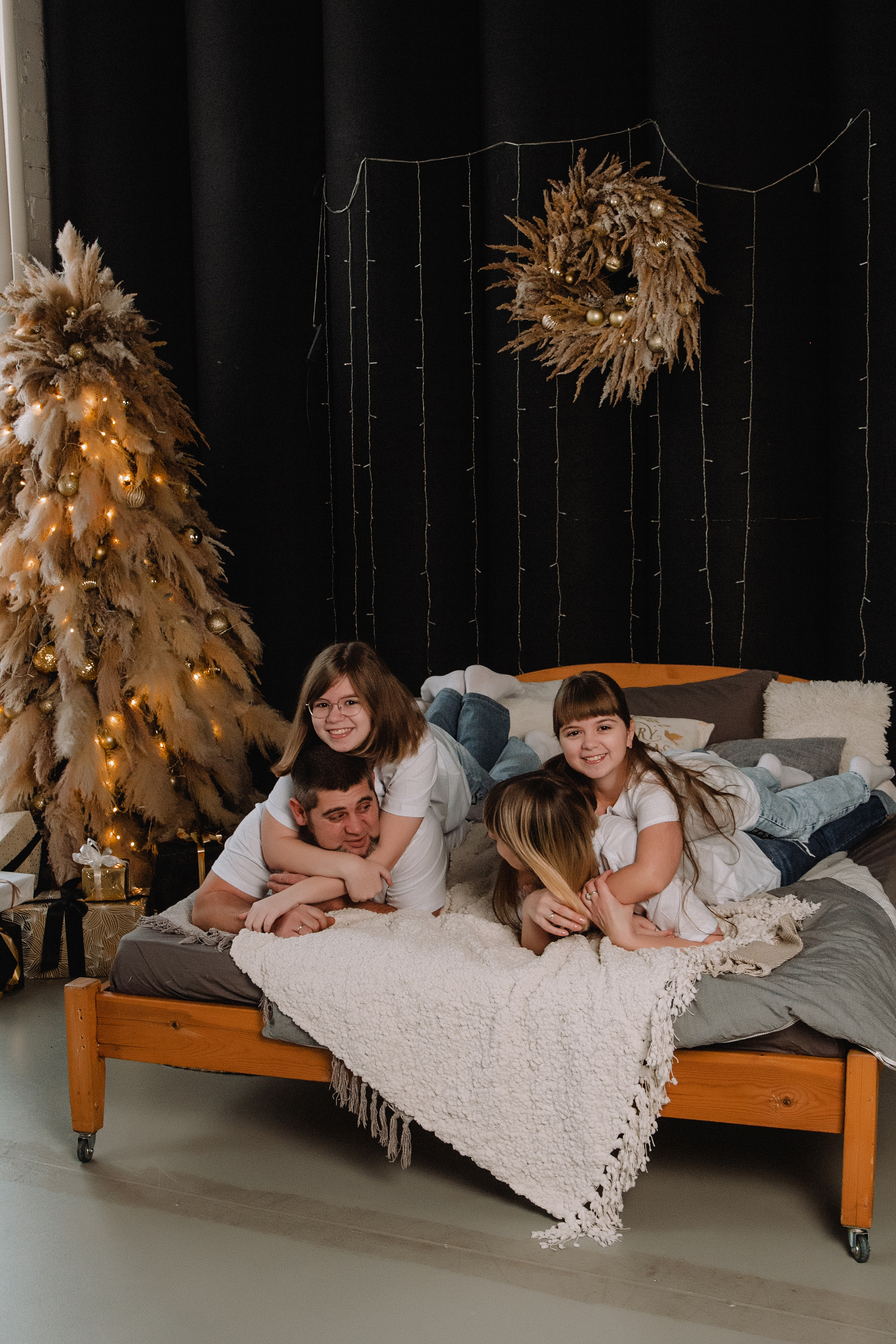 Наталья, Сергей, Лера и Наташа. Фотограф Воронеж Варвара