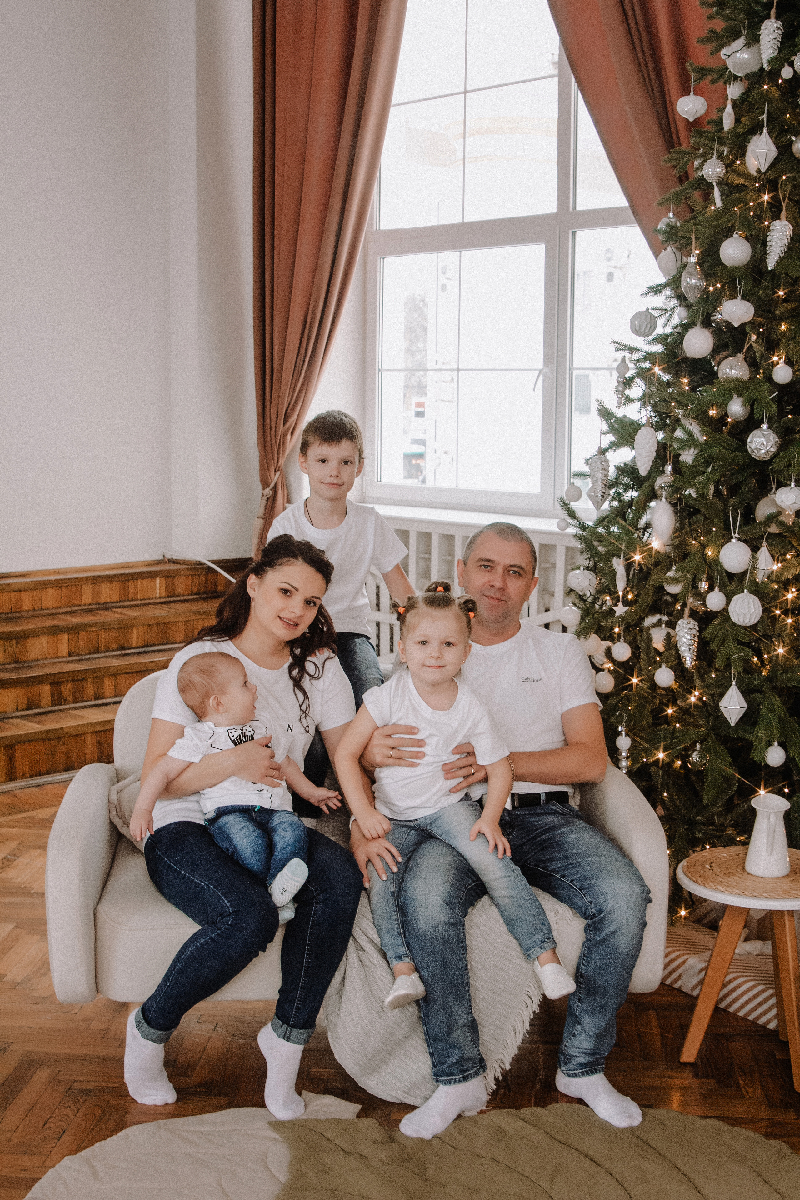 Евгения, Сергей, Ваня, Арина и Тёма. Фотограф Воронеж Варвара