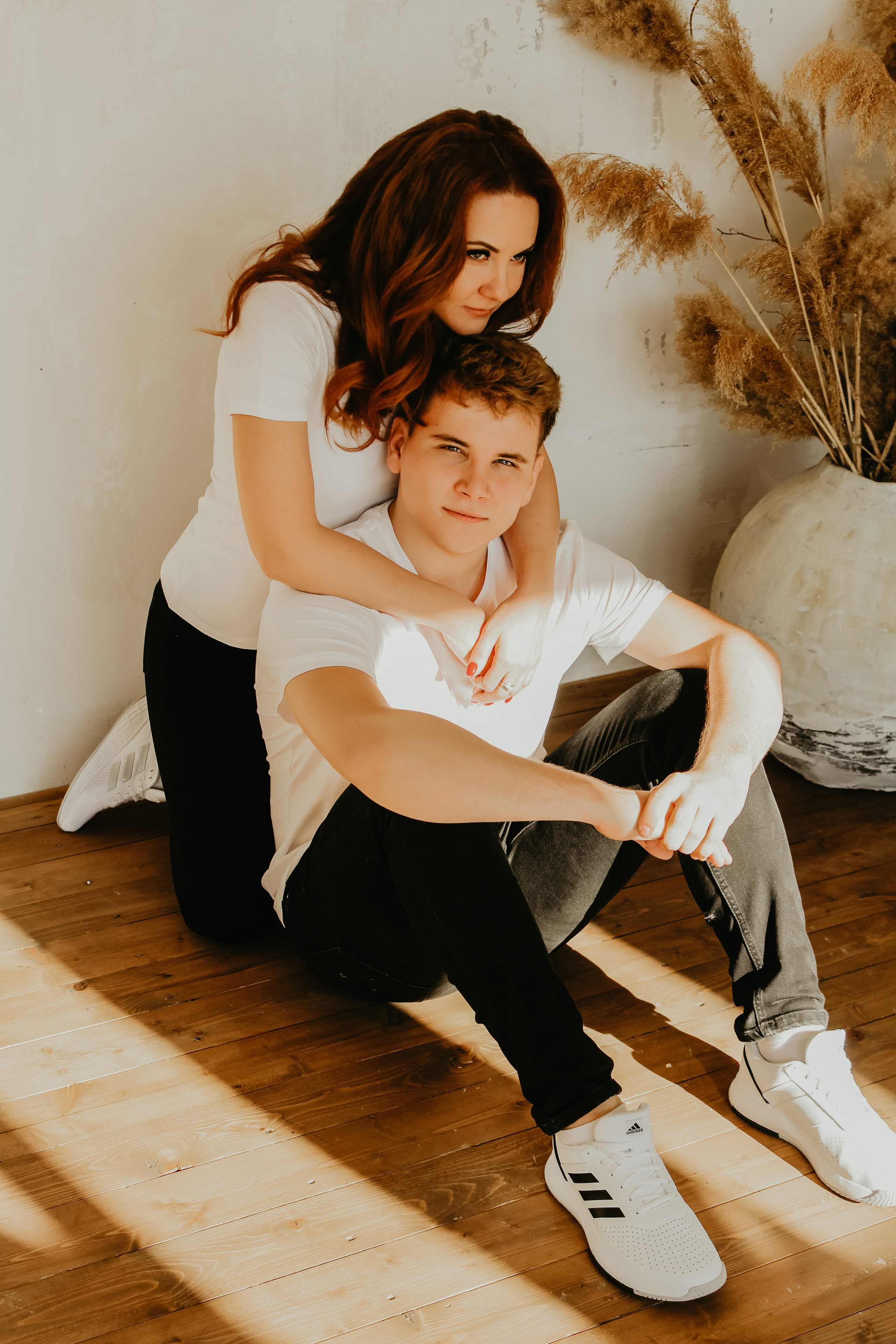 Мама Аня и сын Алексей. Фотограф Воронеж Варвара