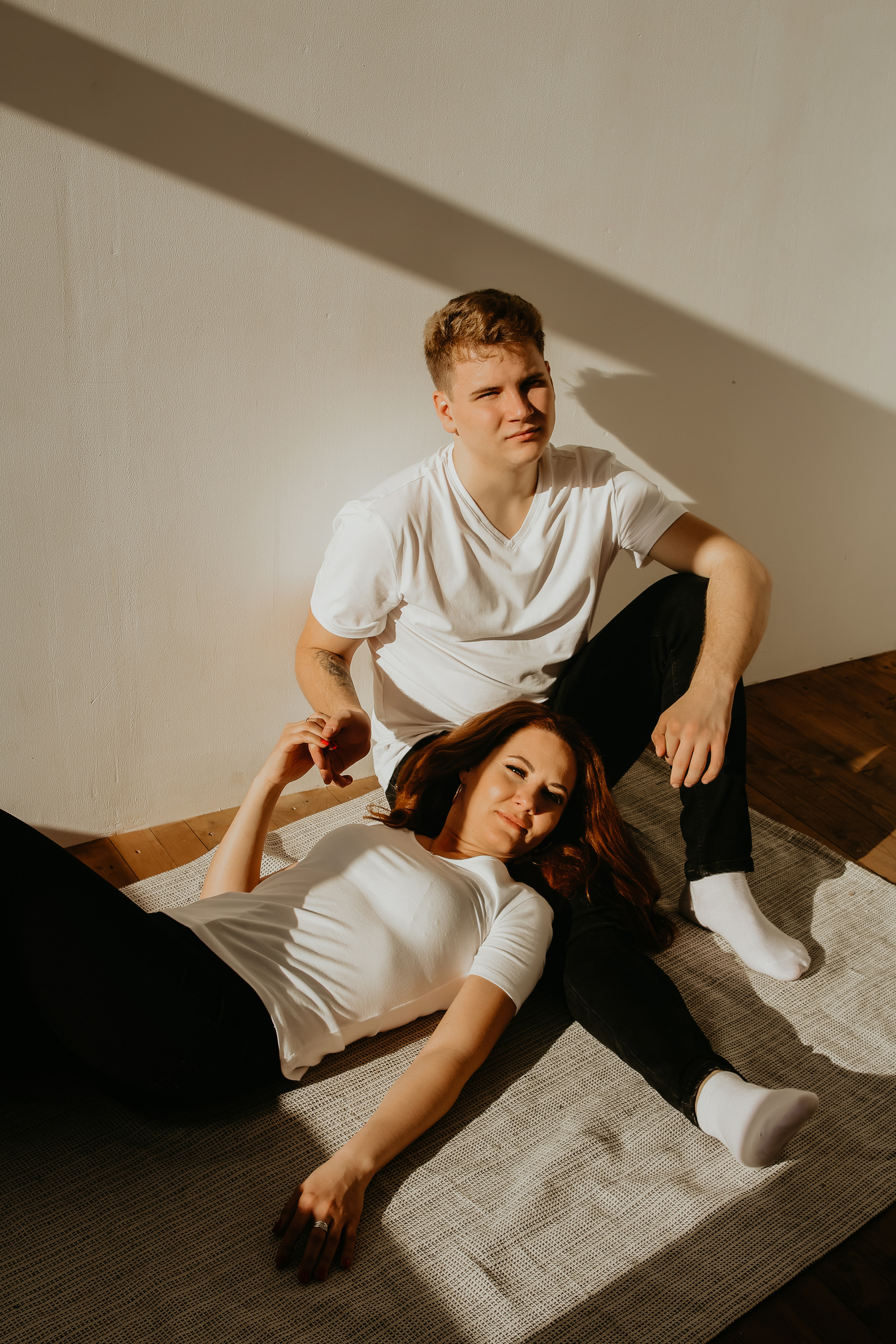 Мама Аня и сын Алексей. Фотограф Воронеж Варвара