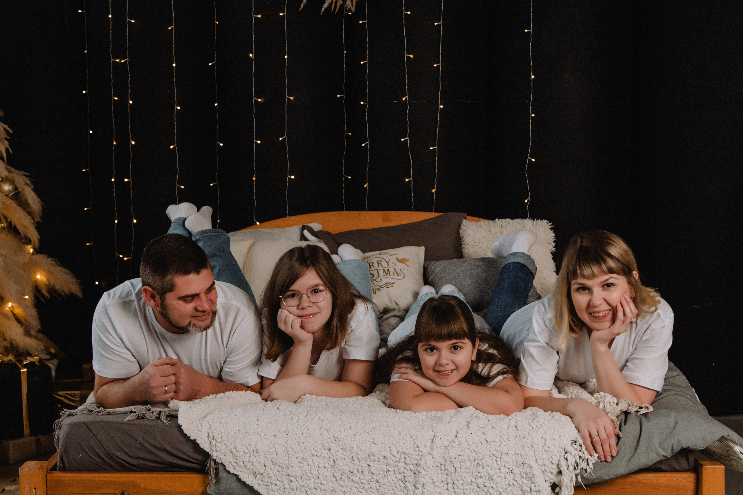 Наталья, Сергей, Лера и Наташа. Фотограф Воронеж Варвара