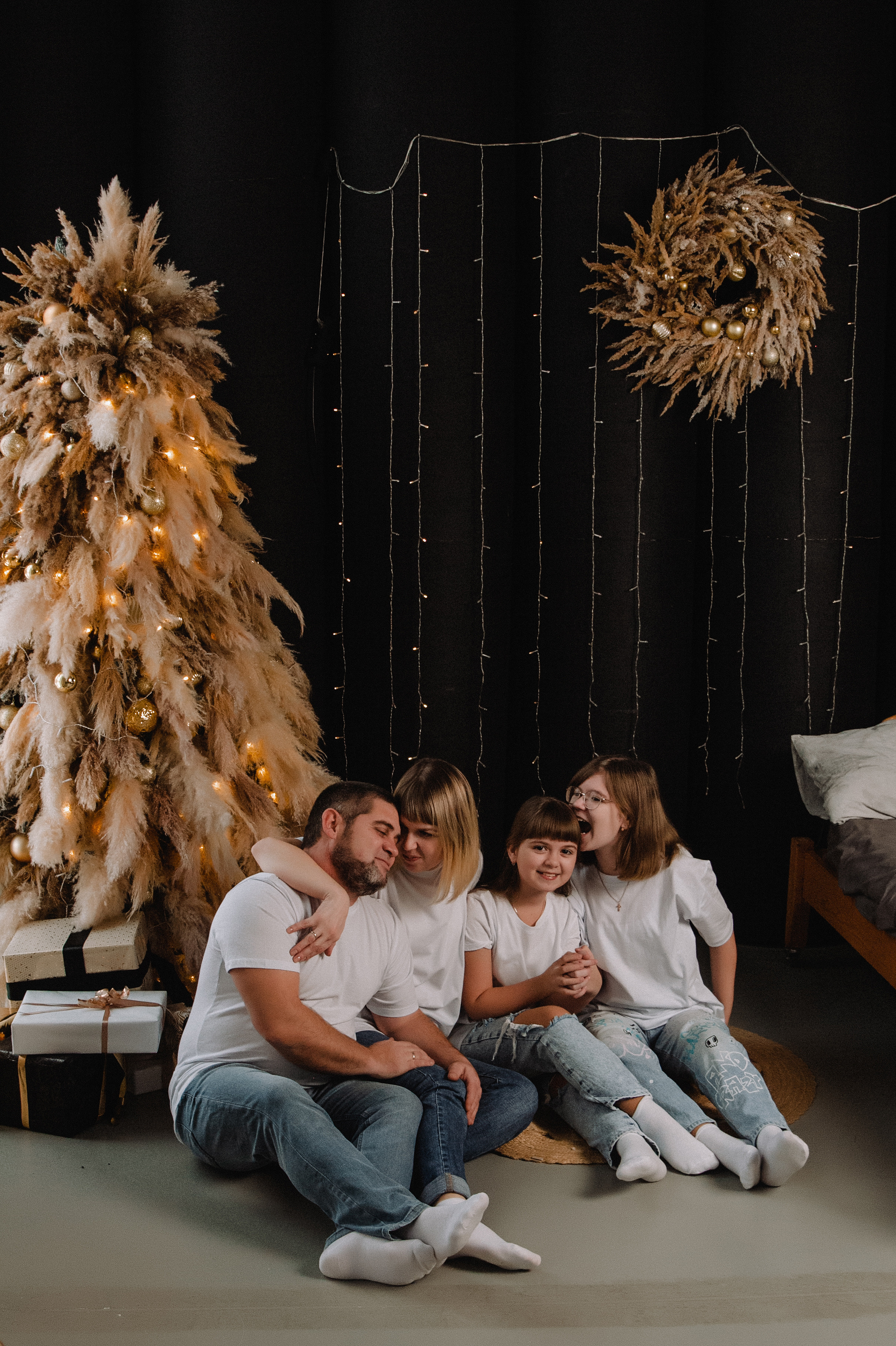 Наталья, Сергей, Лера и Наташа. Фотограф Воронеж Варвара