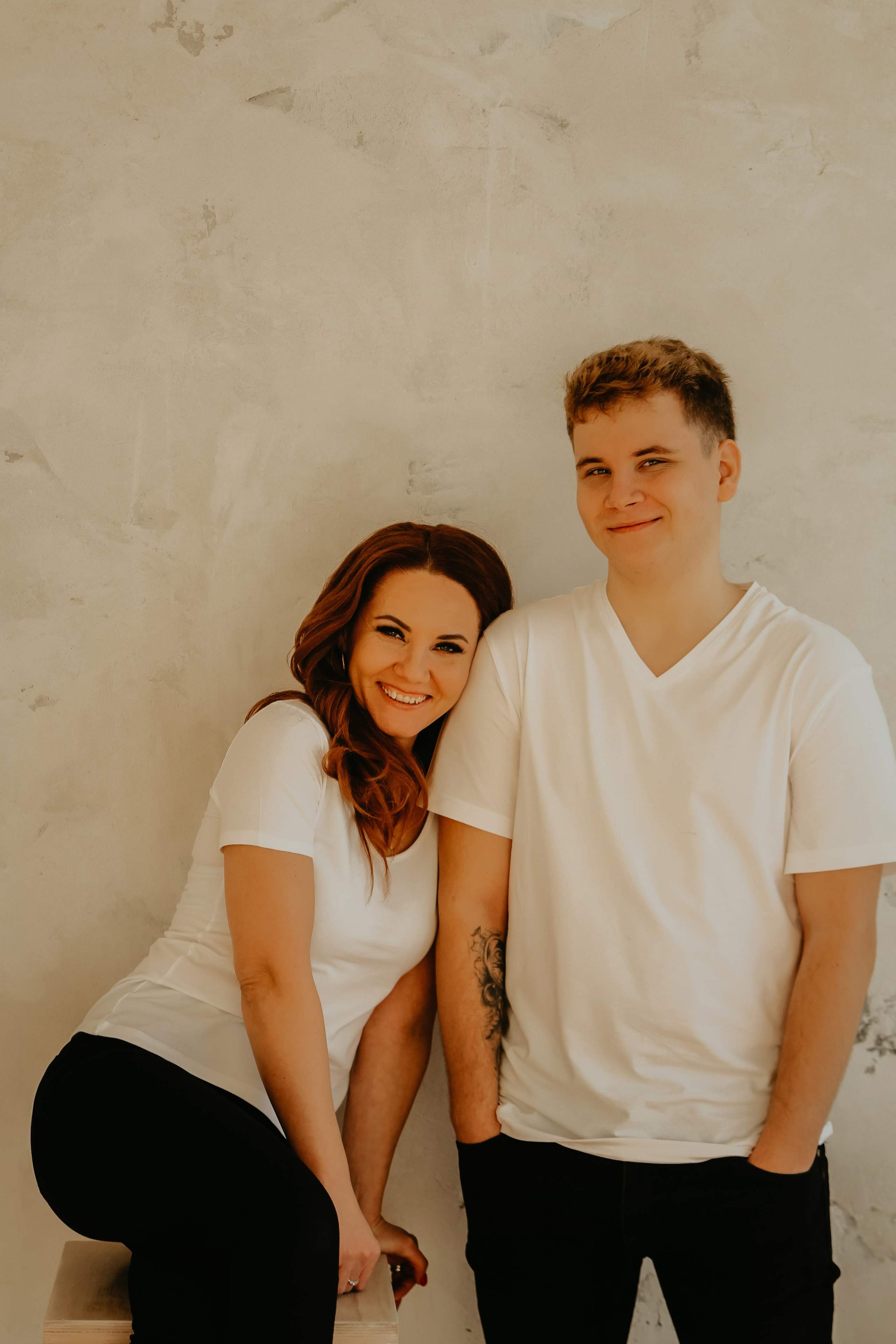 Мама Аня и сын Алексей. Фотограф Воронеж Варвара