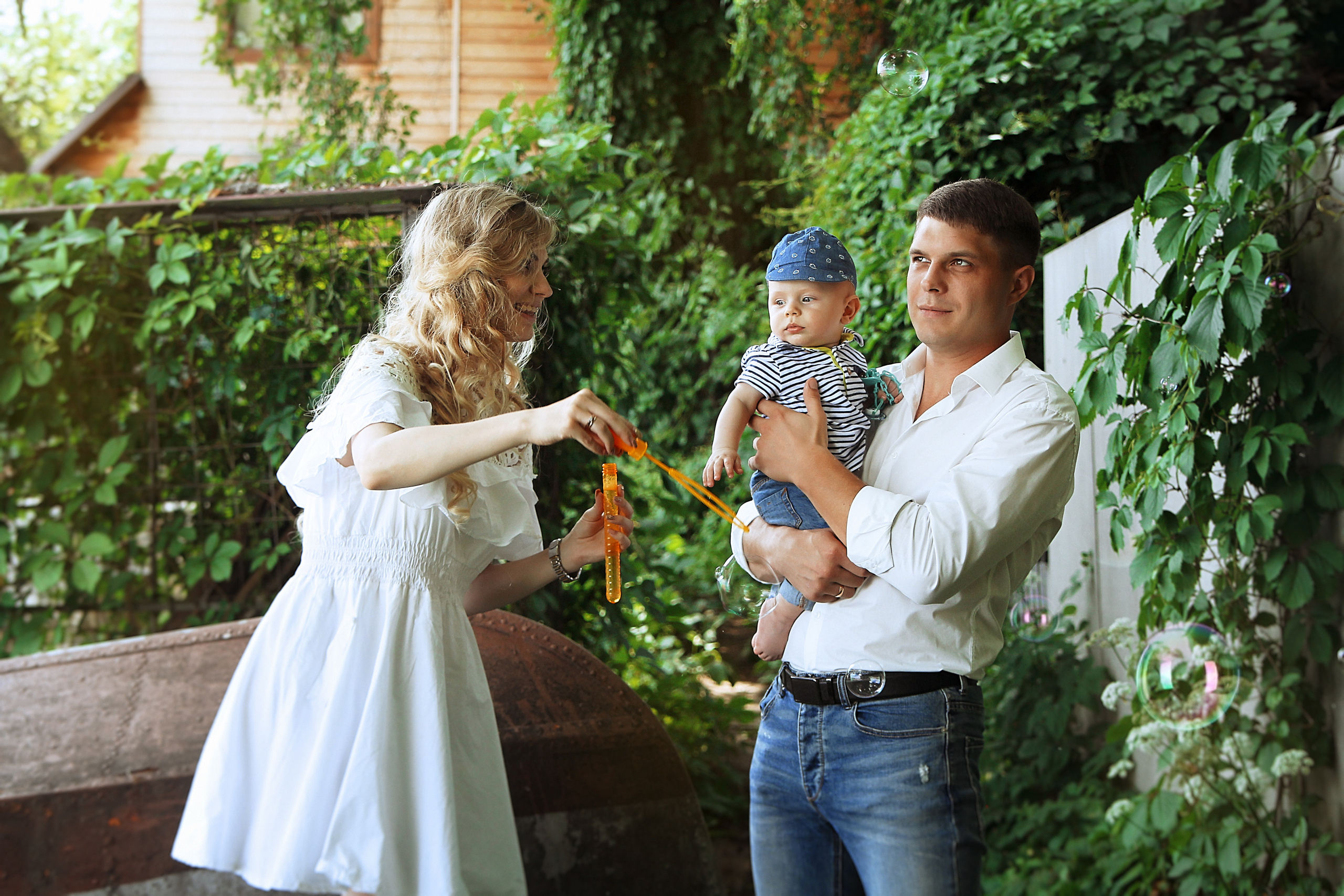 Ксения, Андрей и Арсений. Фотограф Воронеж Варвара