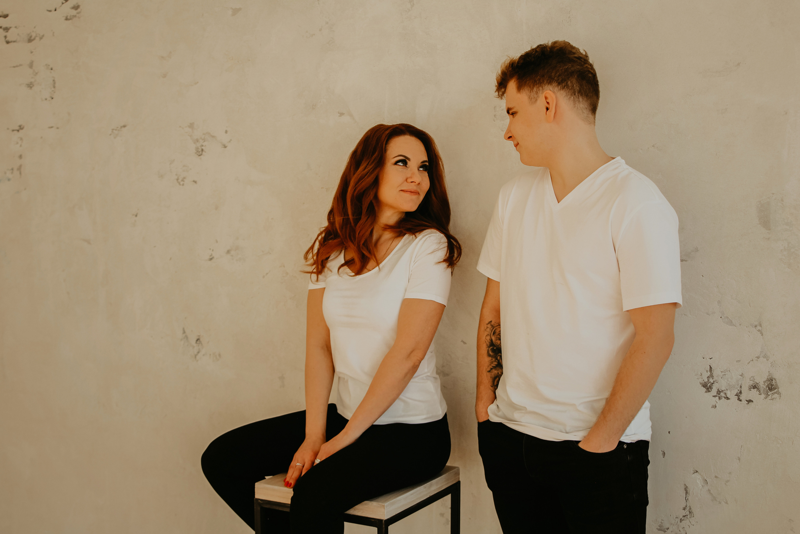 Мама Аня и сын Алексей. Фотограф Воронеж Варвара