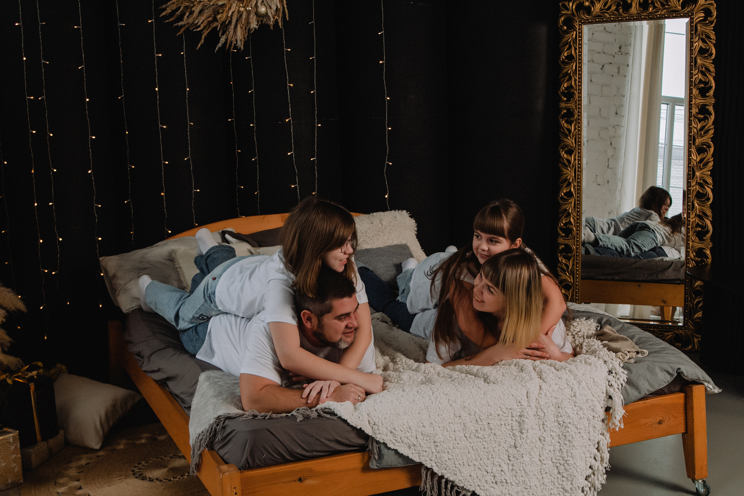 Наталья, Сергей, Лера и Наташа. Фотограф Воронеж Варвара