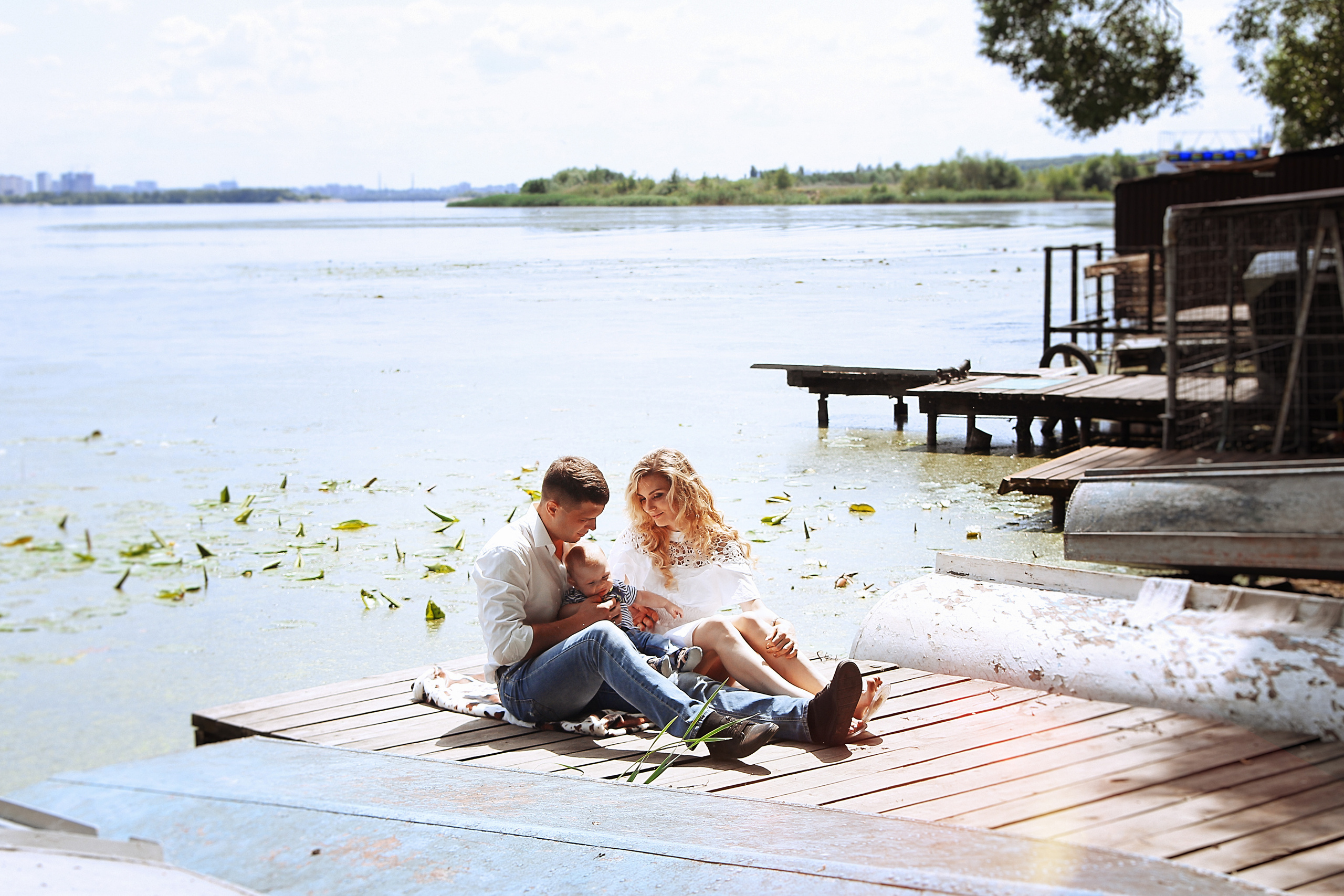 Ксения, Андрей и Арсений. Фотограф Воронеж Варвара