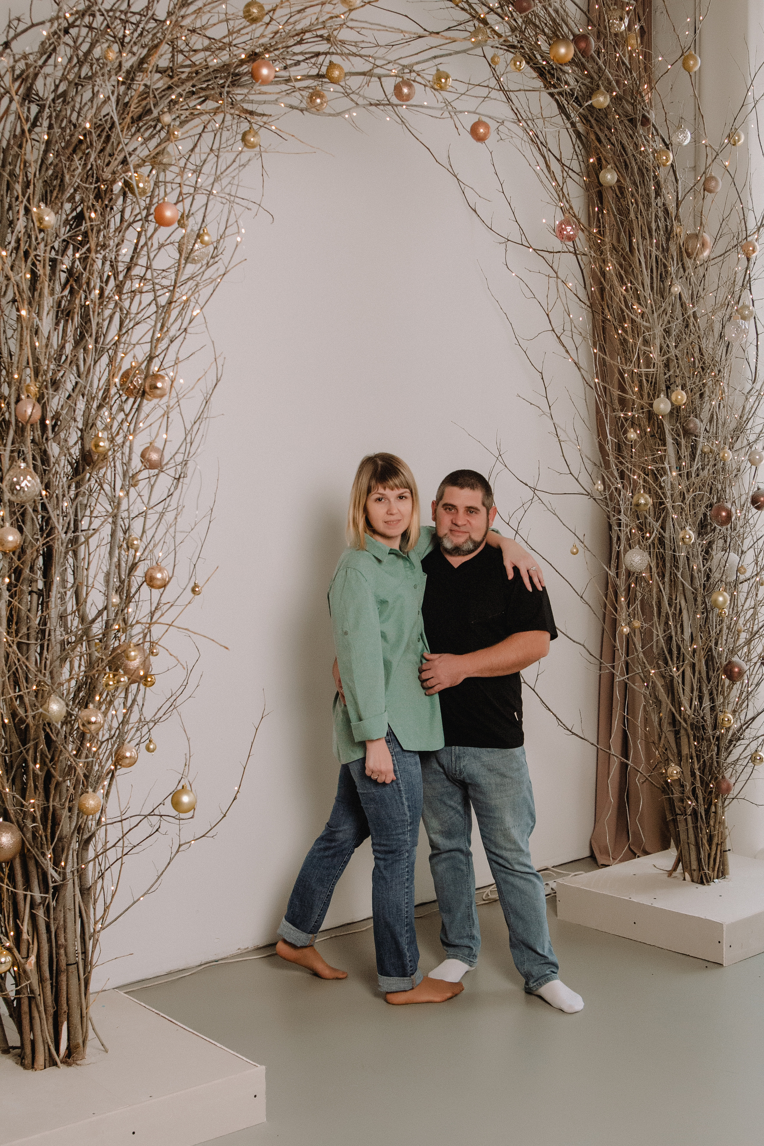 Наталья, Сергей, Лера и Наташа. Фотограф Воронеж Варвара