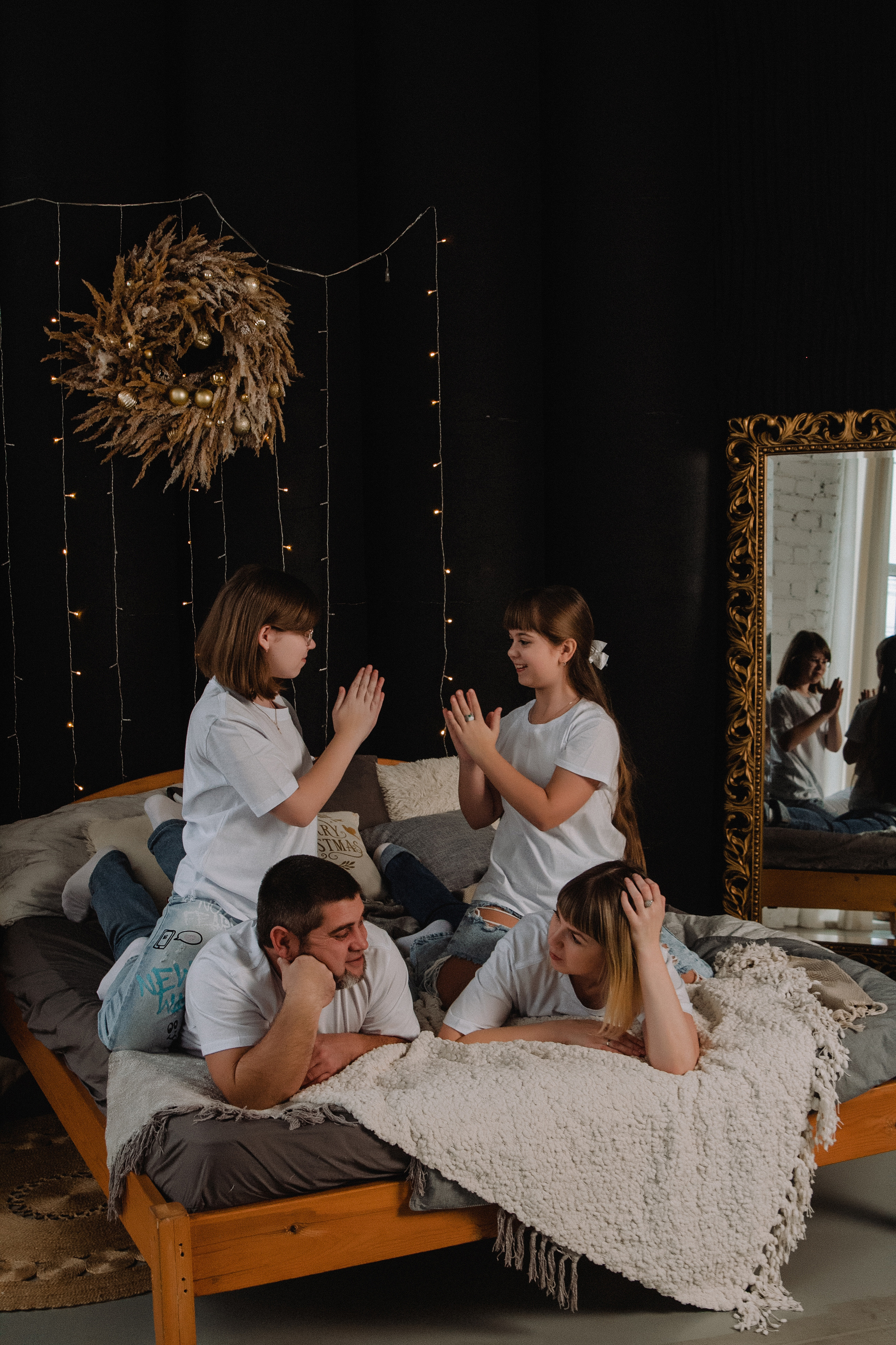 Наталья, Сергей, Лера и Наташа. Фотограф Воронеж Варвара