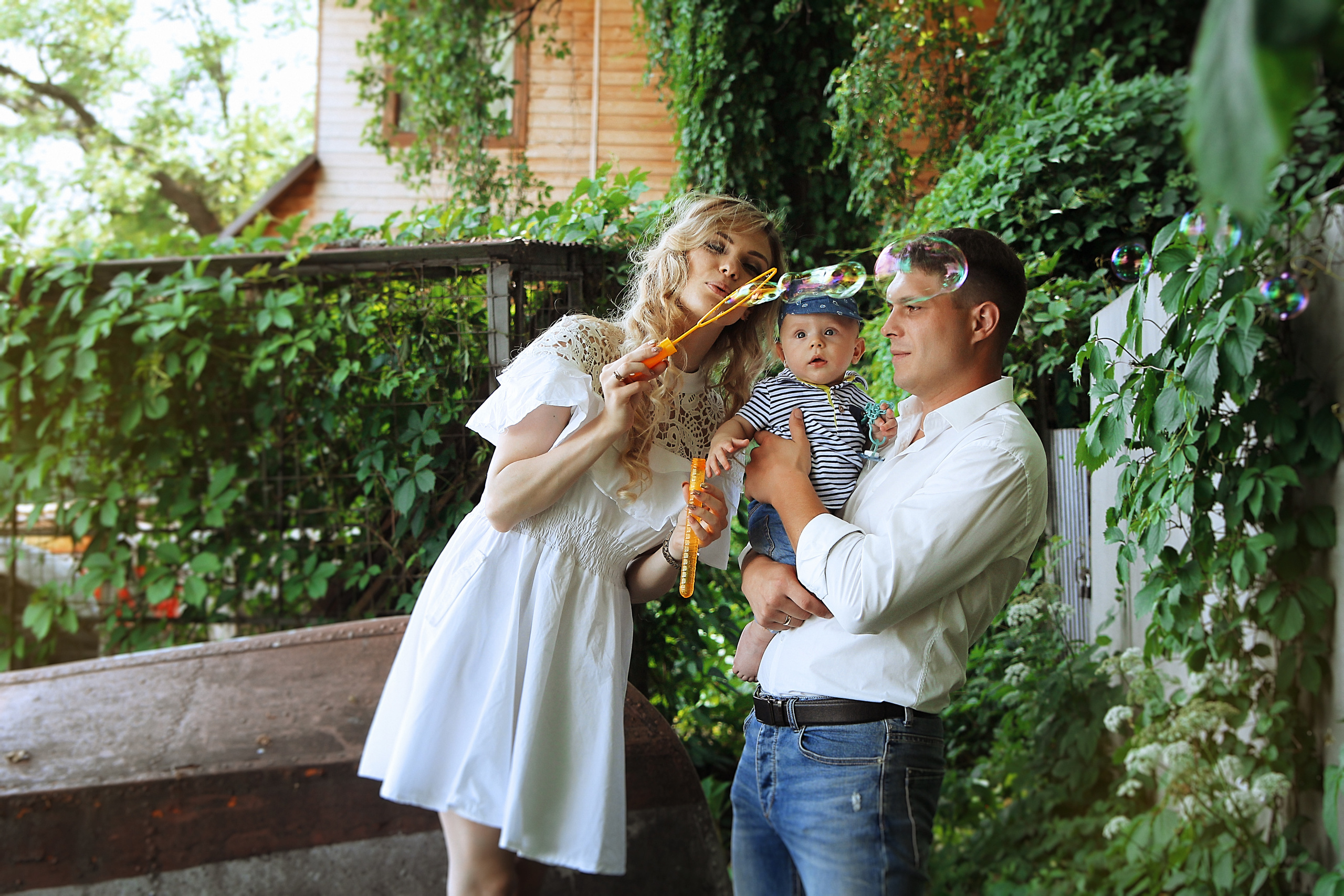 Ксения, Андрей и Арсений. Фотограф Воронеж Варвара