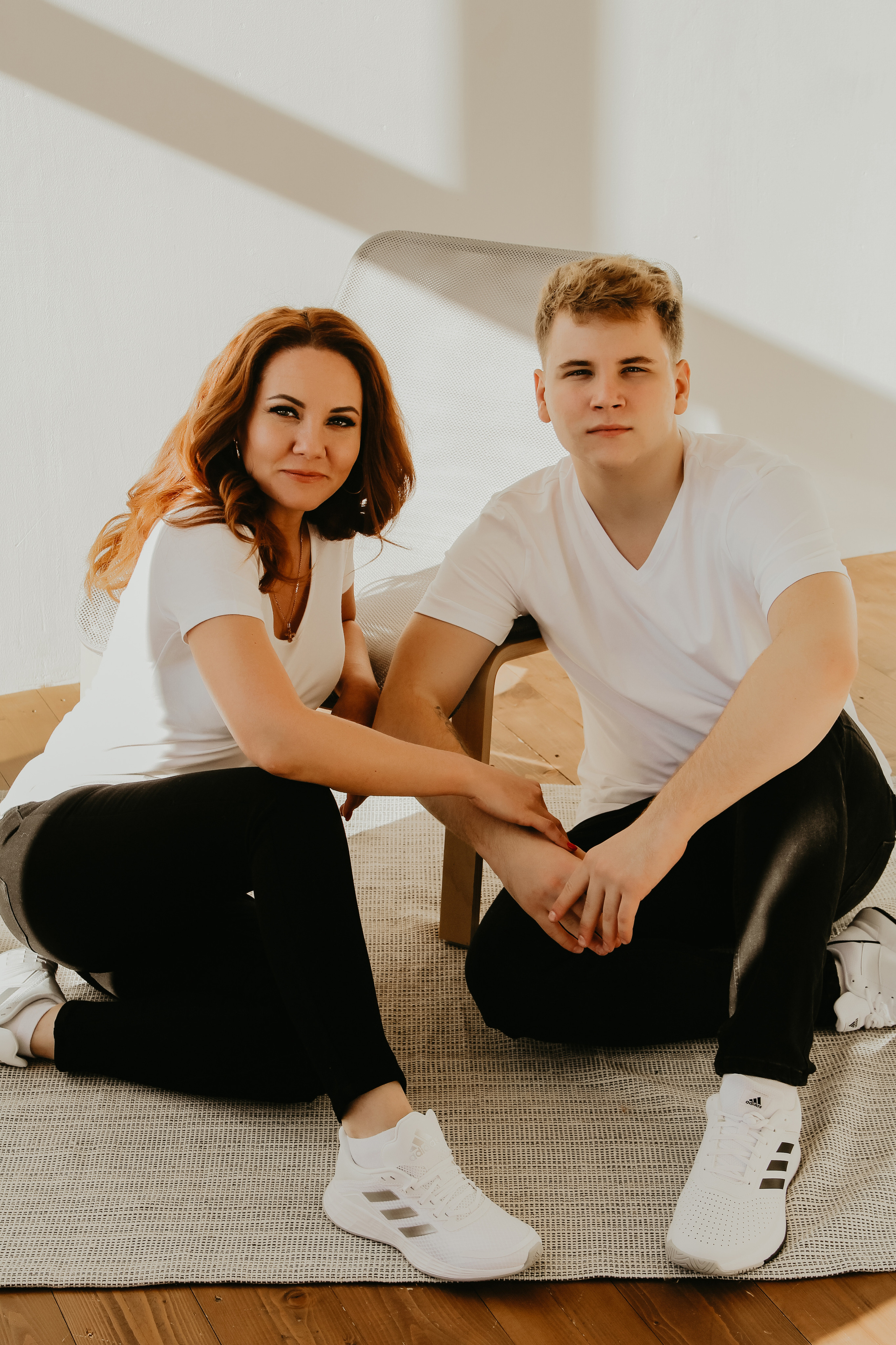 Мама Аня и сын Алексей. Фотограф Воронеж Варвара