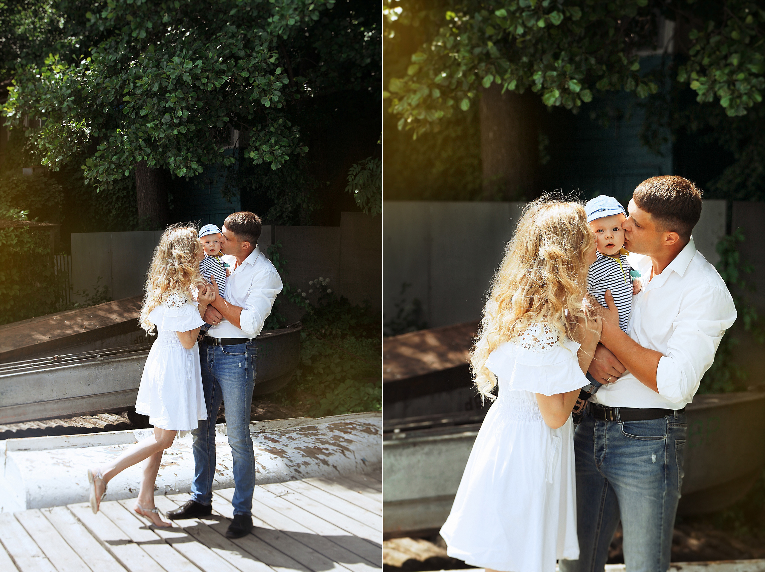 Ксения, Андрей и Арсений. Фотограф Воронеж Варвара