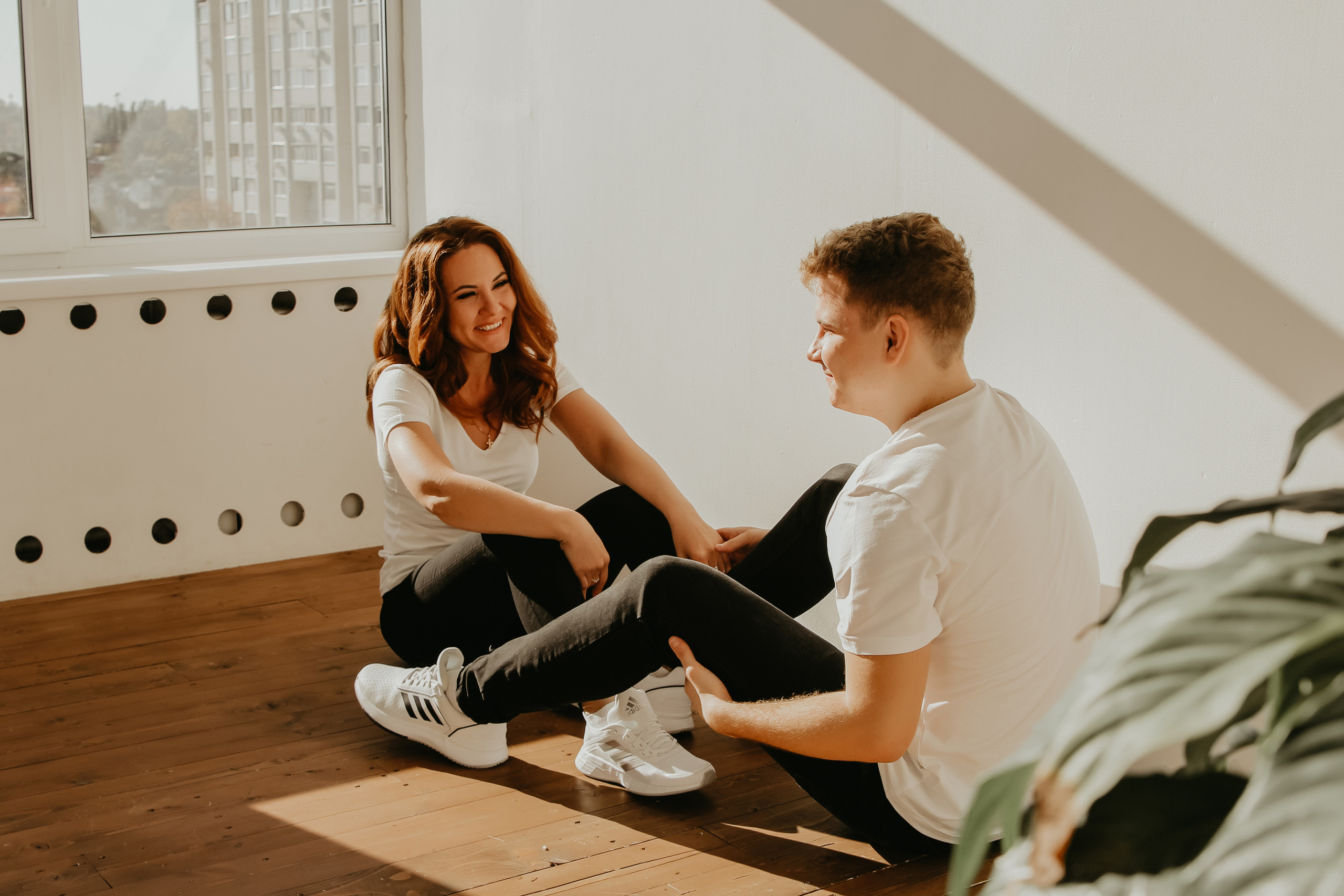 Мама Аня и сын Алексей. Фотограф Воронеж Варвара