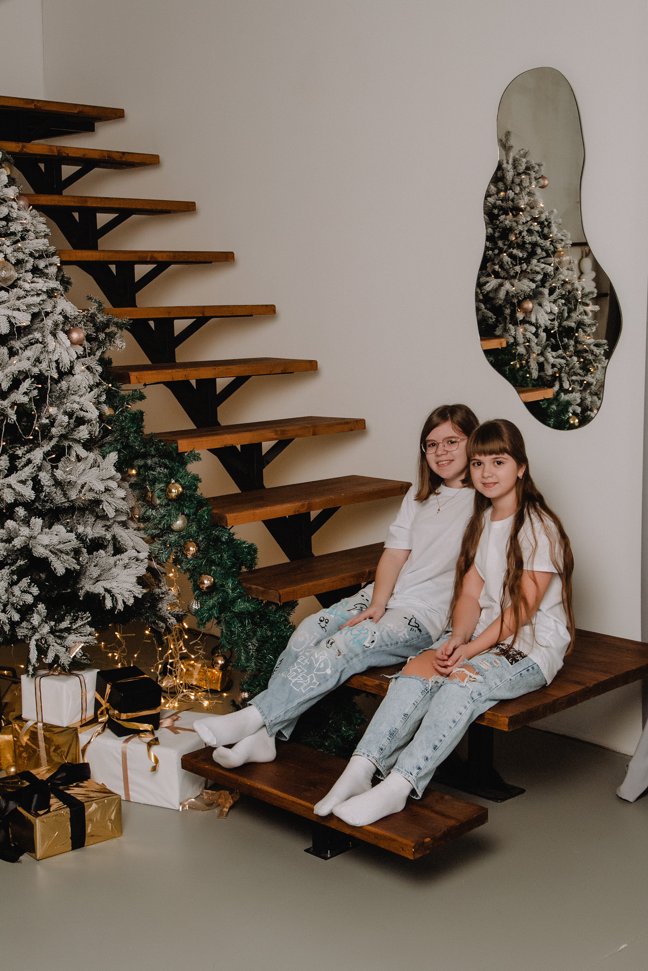 Наталья, Сергей, Лера и Наташа. Фотограф Воронеж Варвара