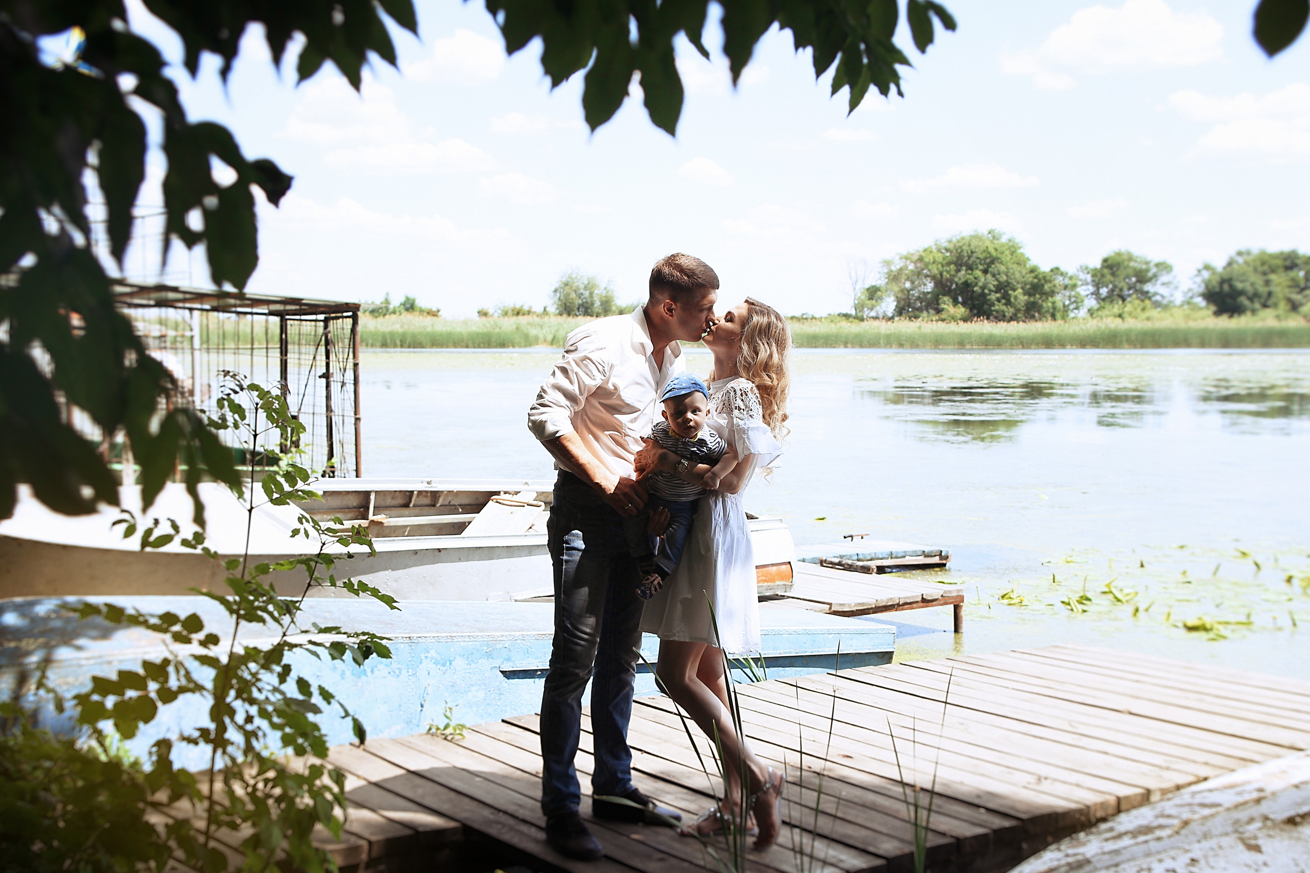 Ксения, Андрей и Арсений. Фотограф Воронеж Варвара