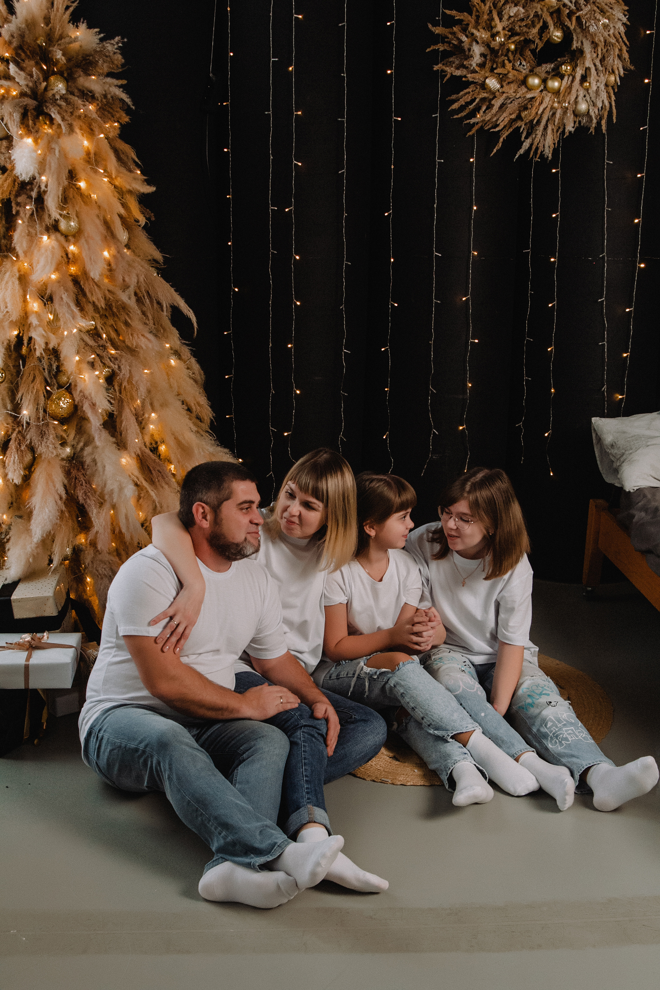 Наталья, Сергей, Лера и Наташа. Фотограф Воронеж Варвара