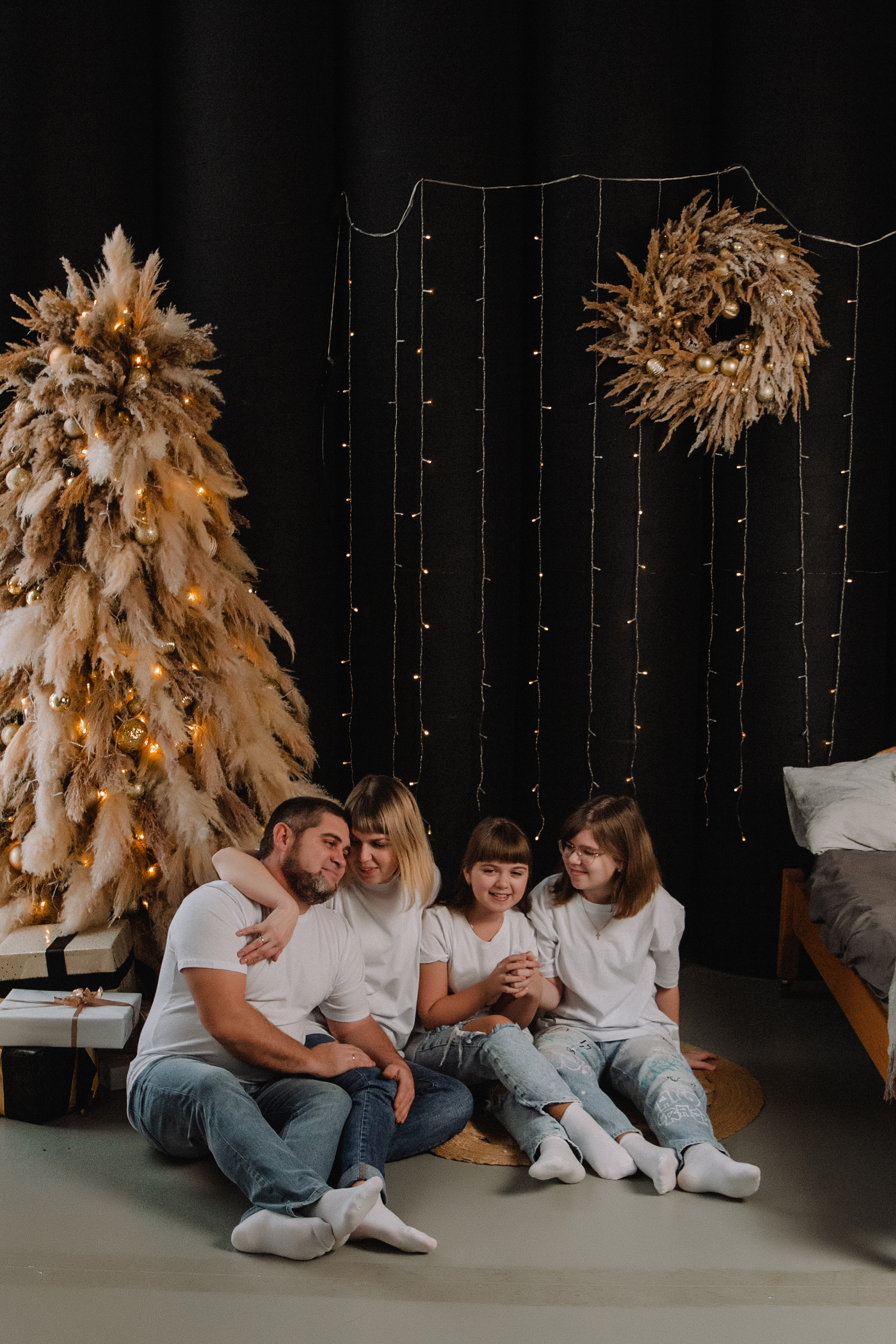 Наталья, Сергей, Лера и Наташа. Фотограф Воронеж Варвара