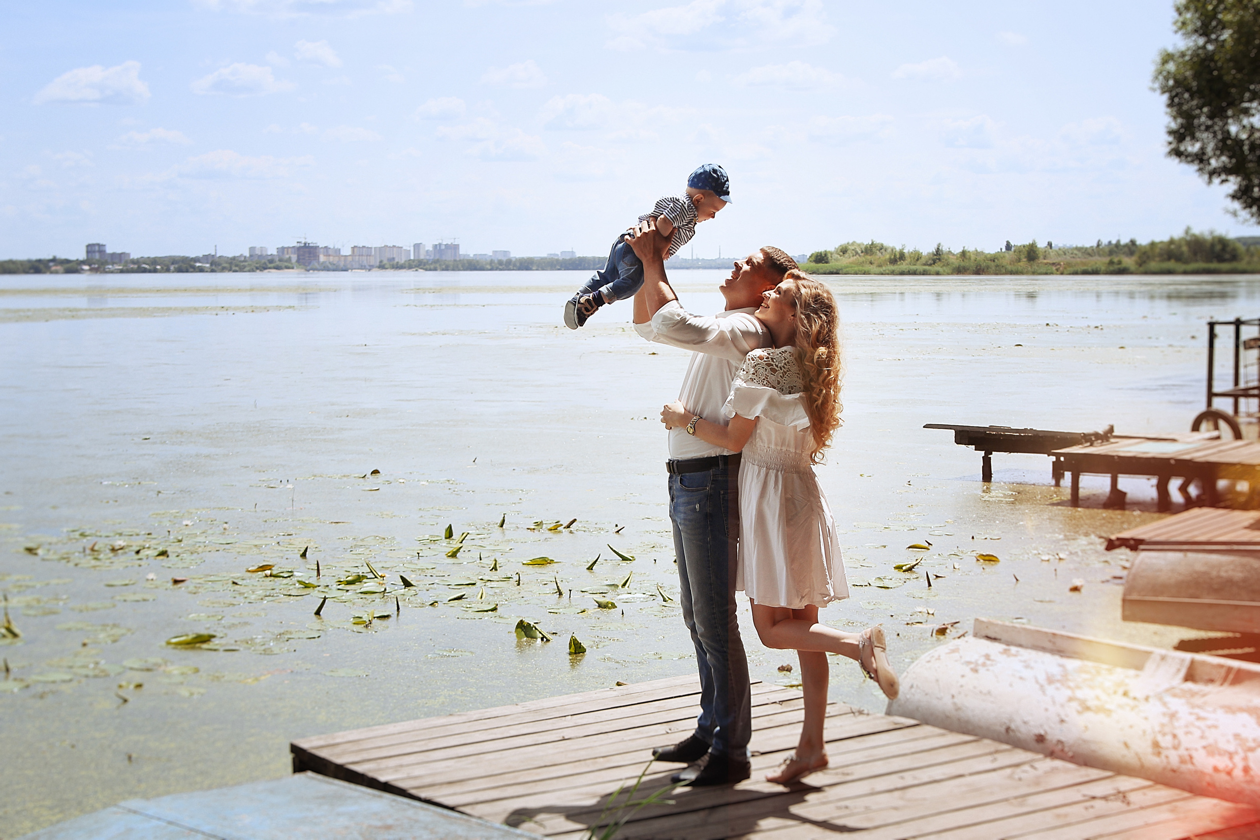 Ксения, Андрей и Арсений. Фотограф Воронеж Варвара