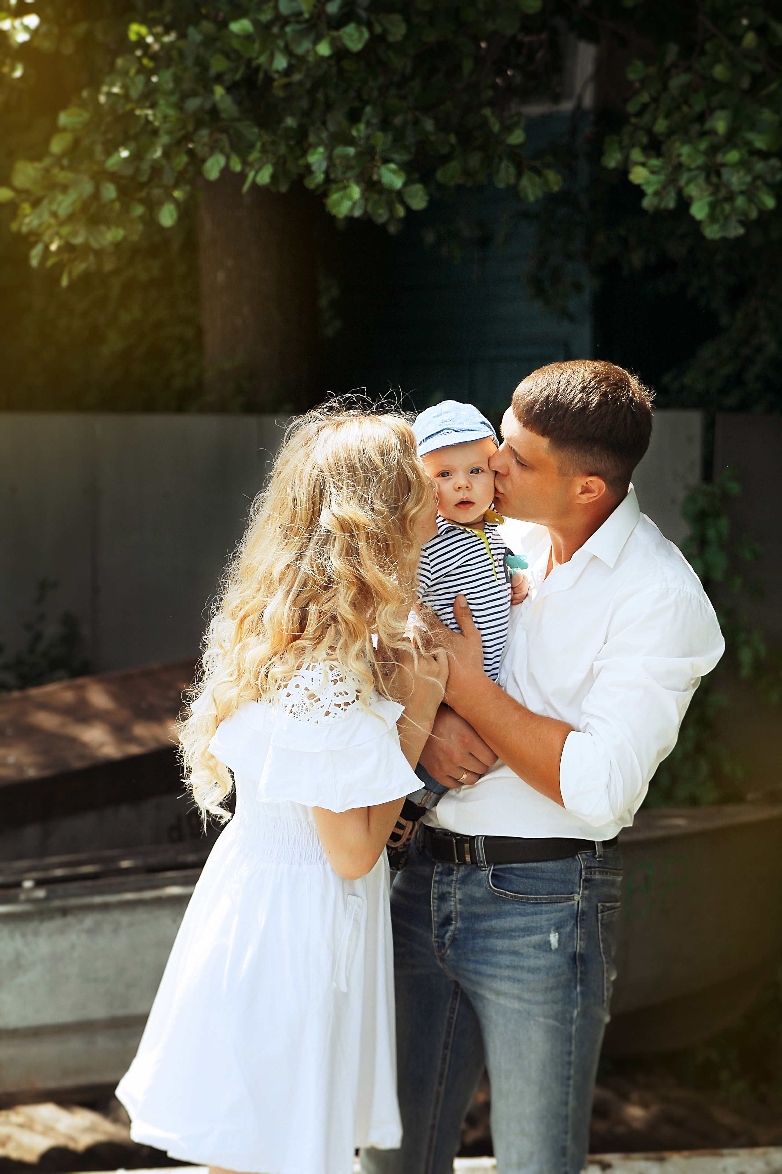 Ксения, Андрей и Арсений. Фотограф Воронеж Варвара