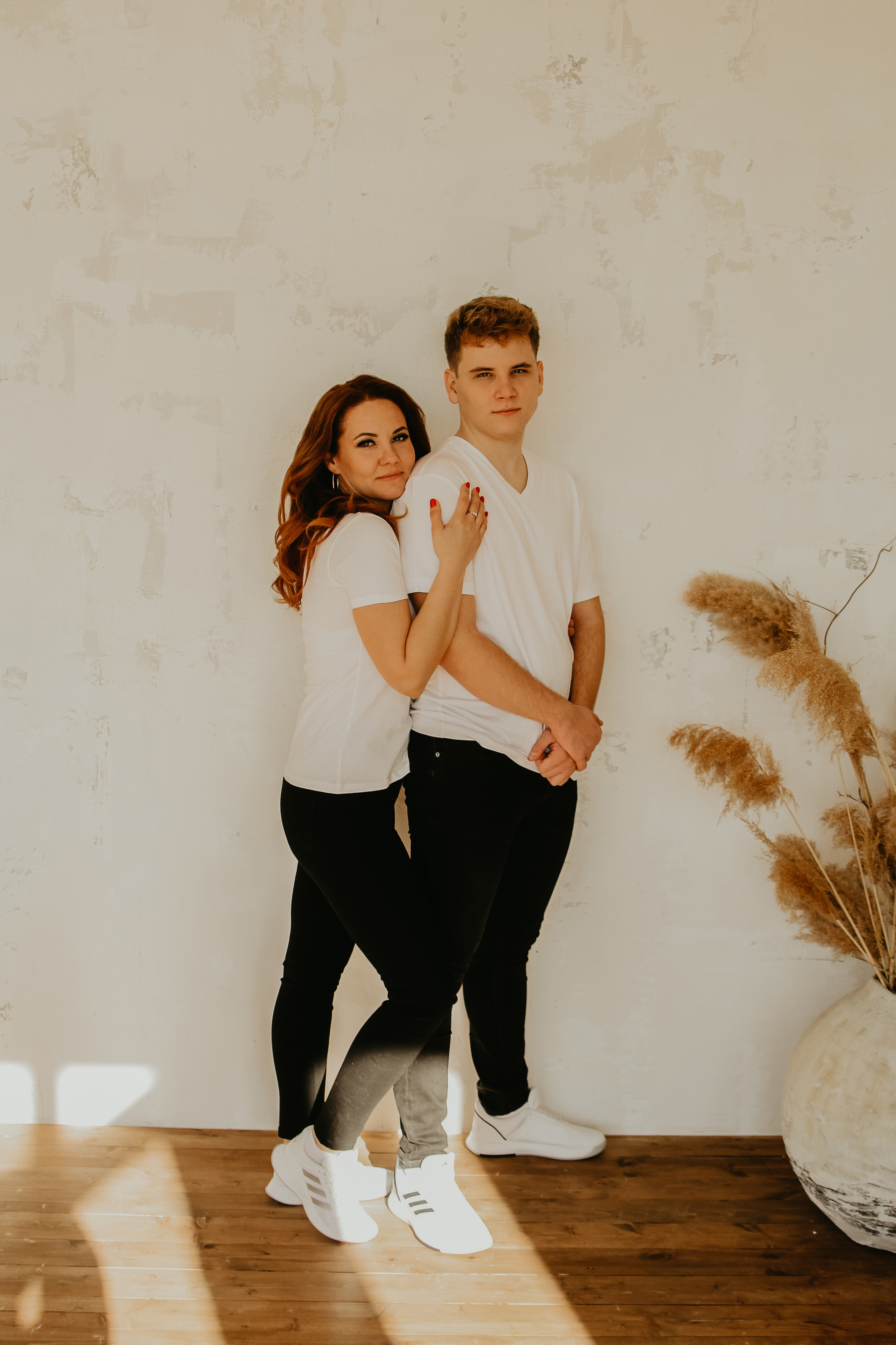 Мама Аня и сын Алексей. Фотограф Воронеж Варвара