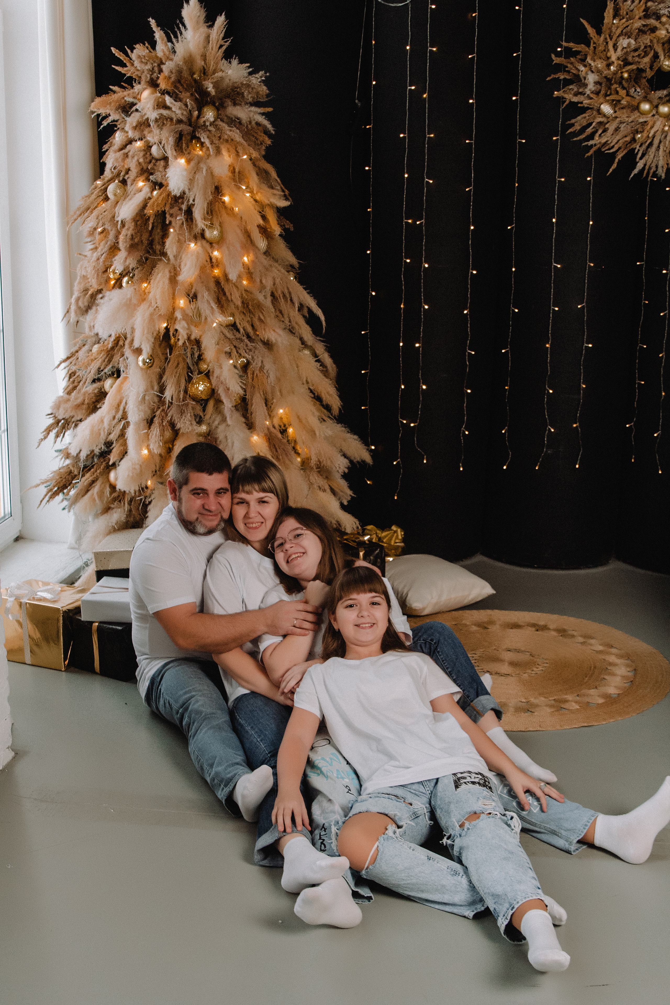 Наталья, Сергей, Лера и Наташа. Фотограф Воронеж Варвара