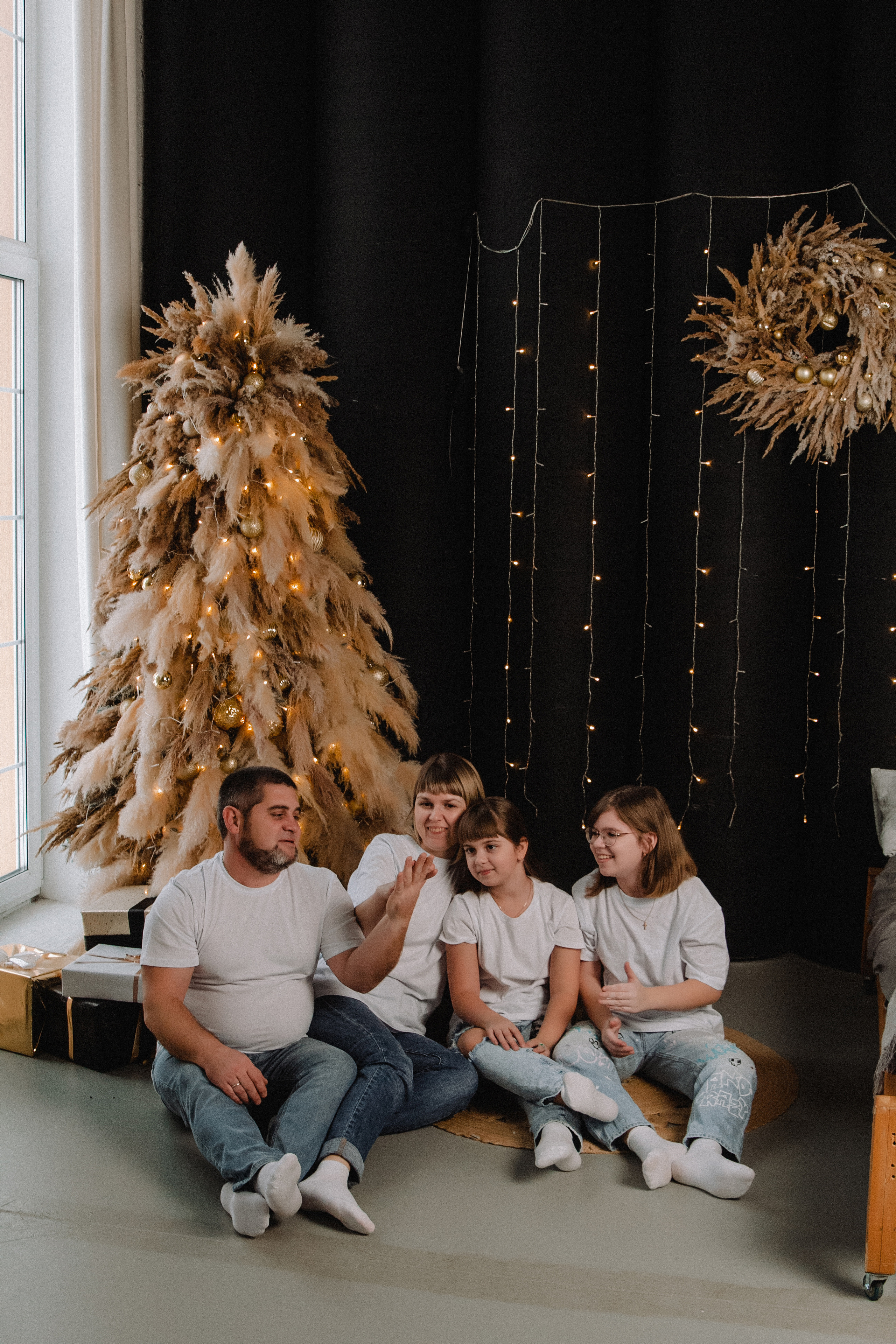 Наталья, Сергей, Лера и Наташа. Фотограф Воронеж Варвара