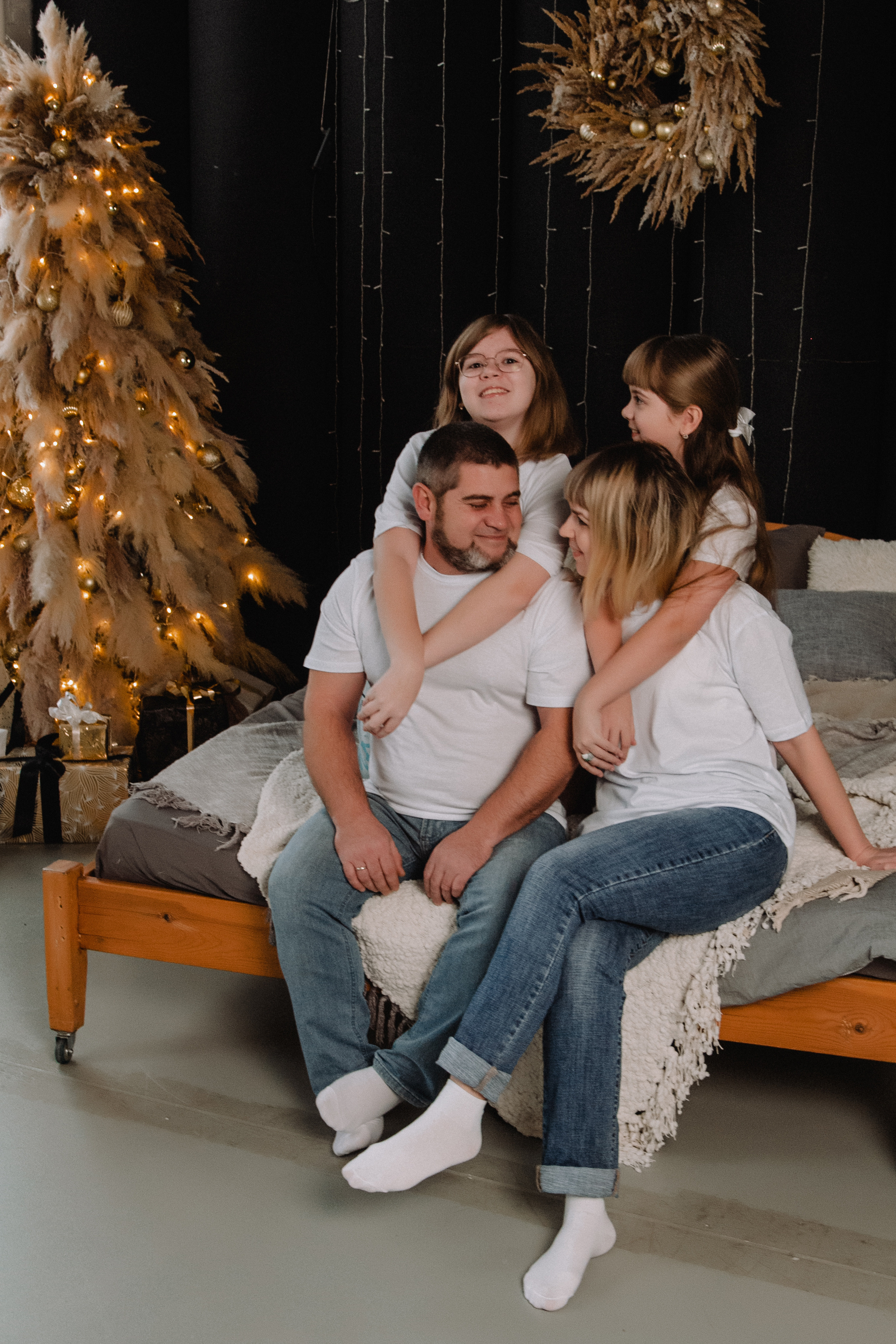 Наталья, Сергей, Лера и Наташа. Фотограф Воронеж Варвара