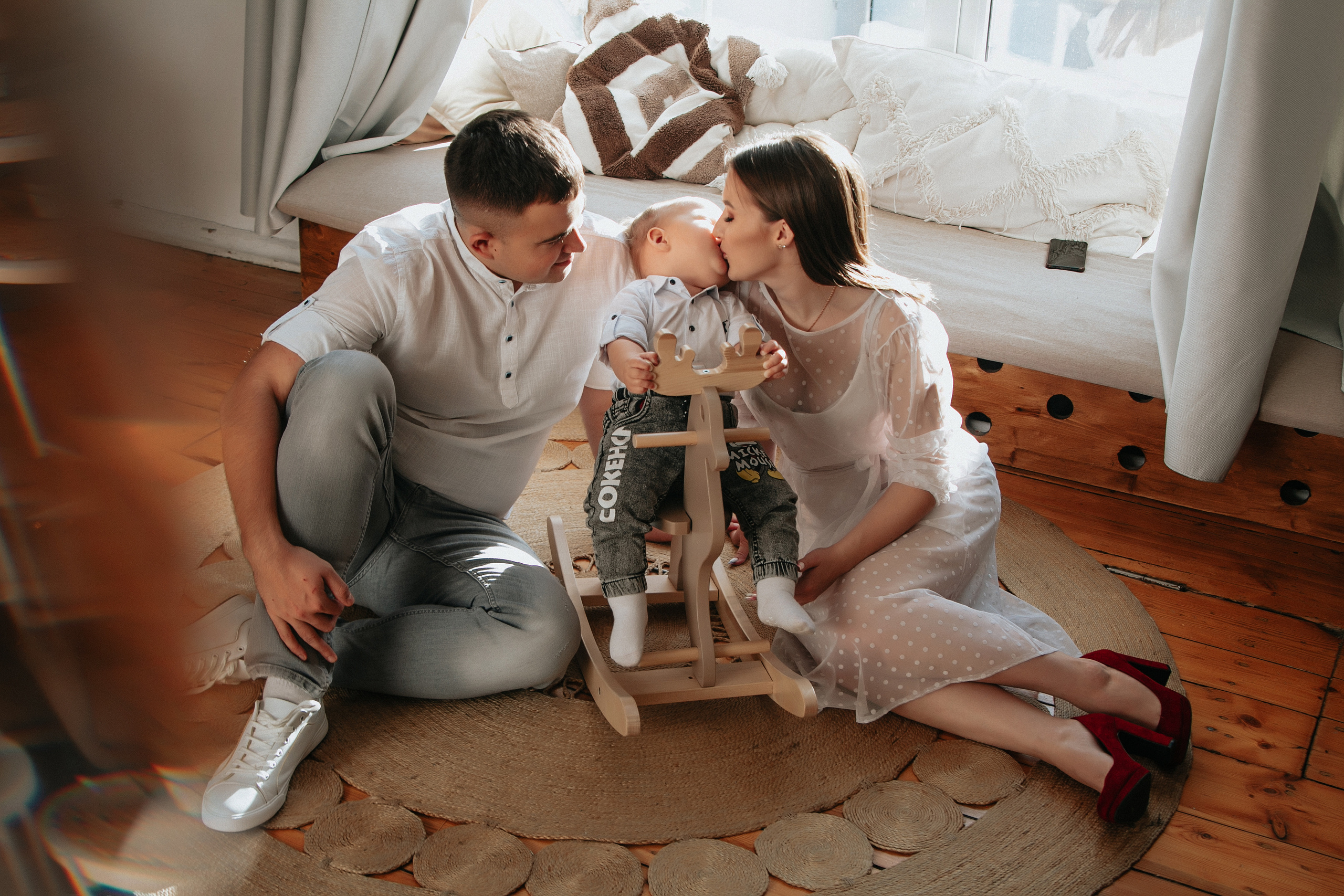 Наталья, Николай и Глеб. Фотограф Воронеж Варвара