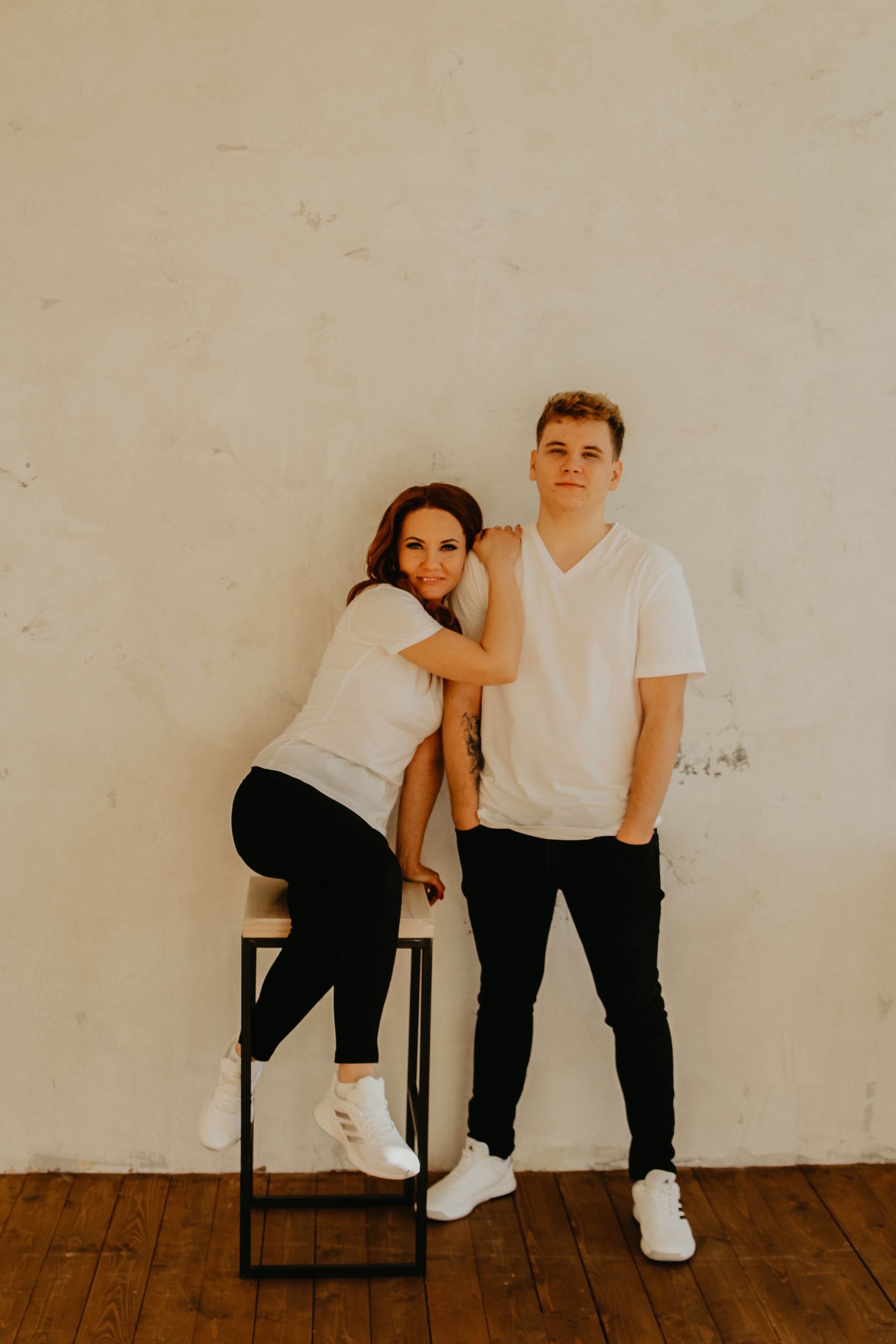 Мама Аня и сын Алексей. Фотограф Воронеж Варвара