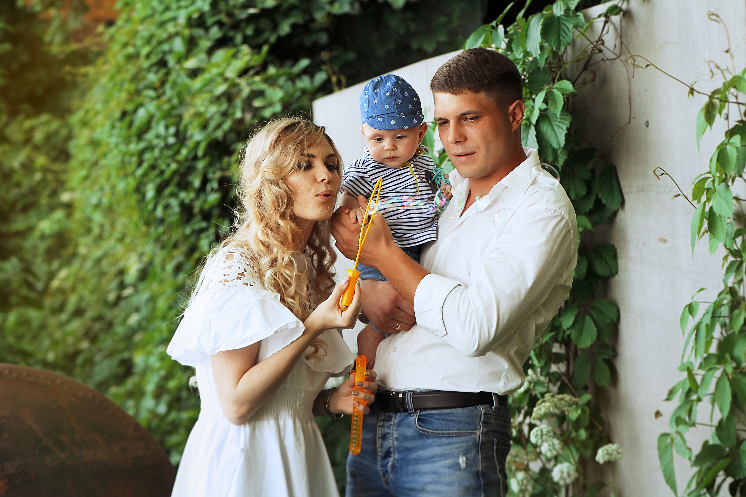 Ксения, Андрей и Арсений. Фотограф Воронеж Варвара