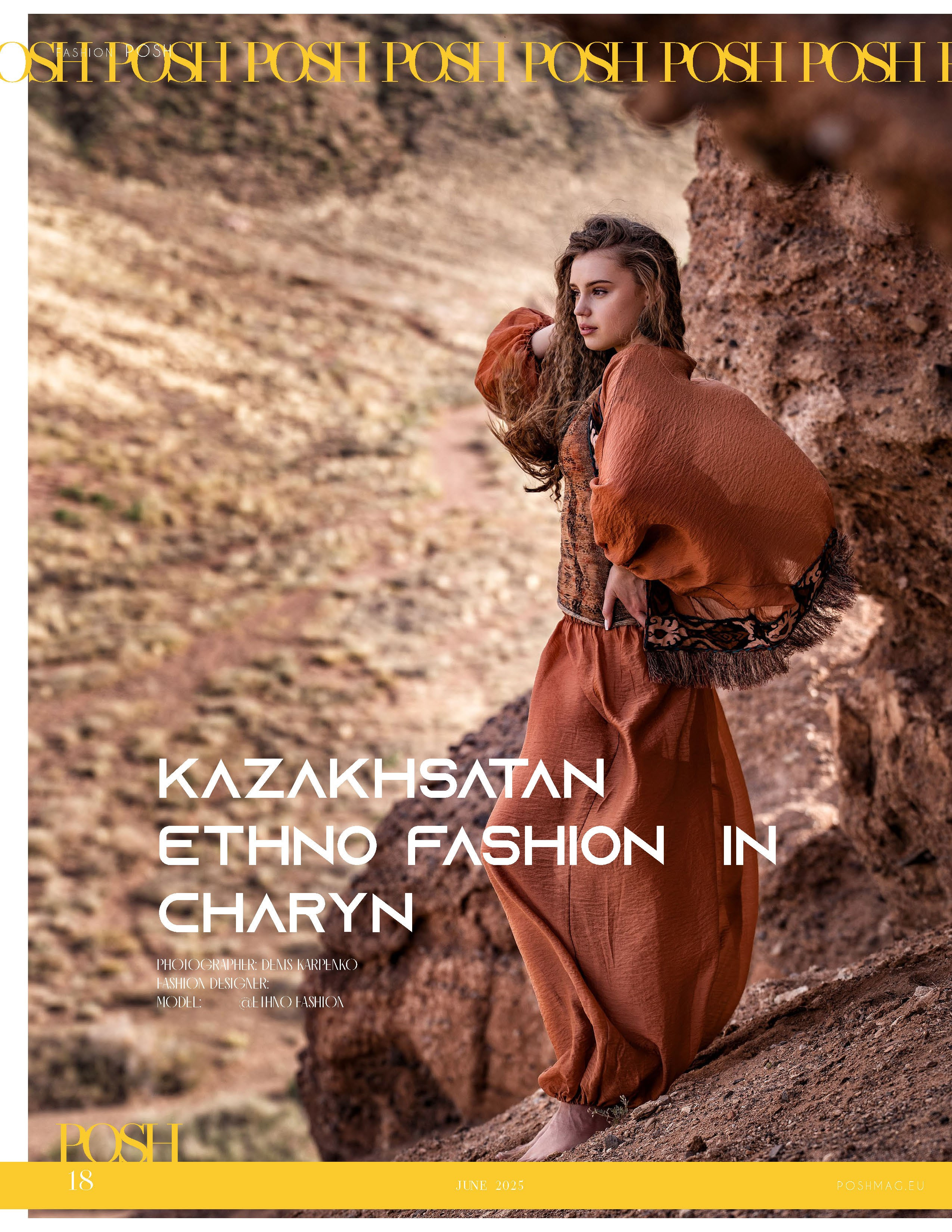 Фэшн журнал Posh (Madrid, Spain). Сайт Алматинского НЮ АРТ, будуар и фэшн фотографа Дениса Карпенко