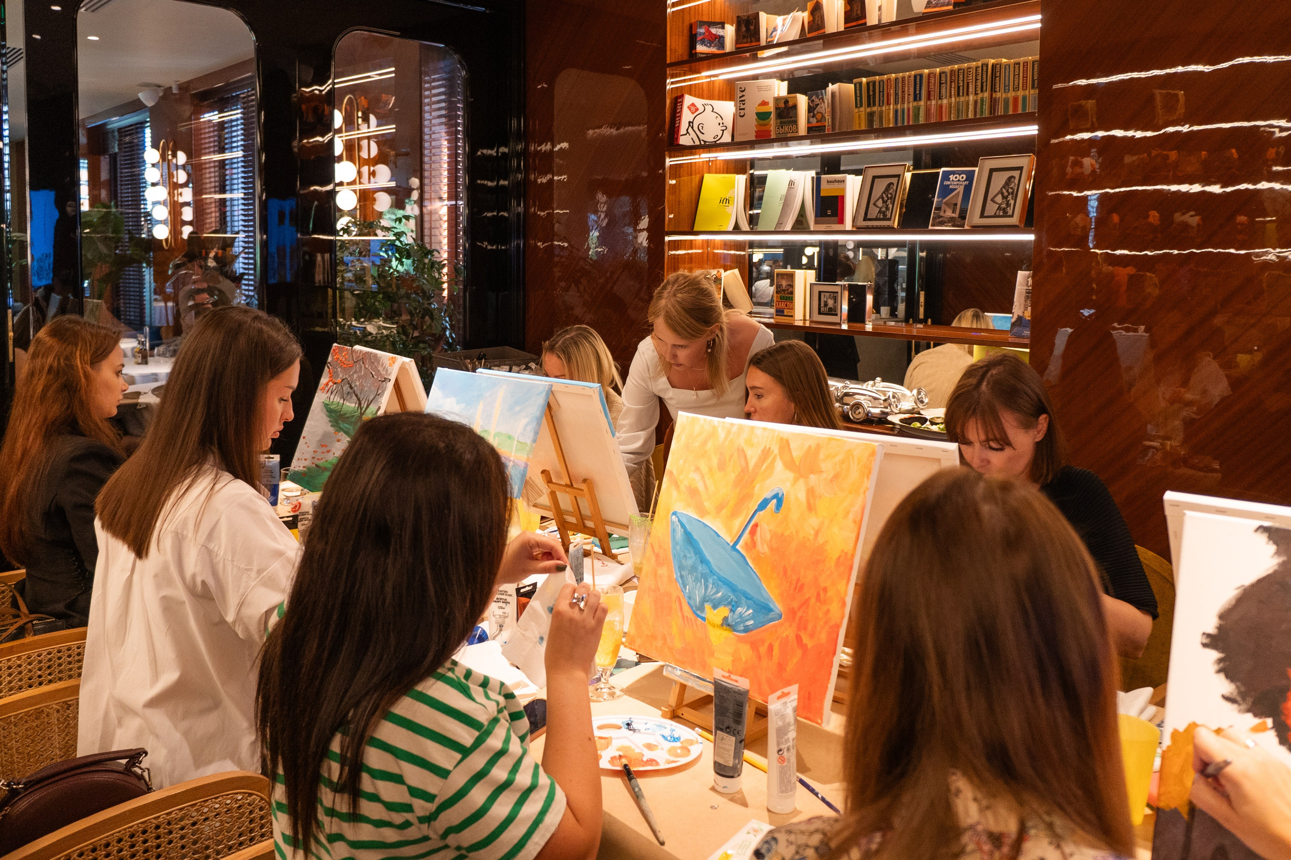 Корпоратив Teach Me Art 3. Портретный фотограф в Москве и Санкт-Петербурге Арина Чех