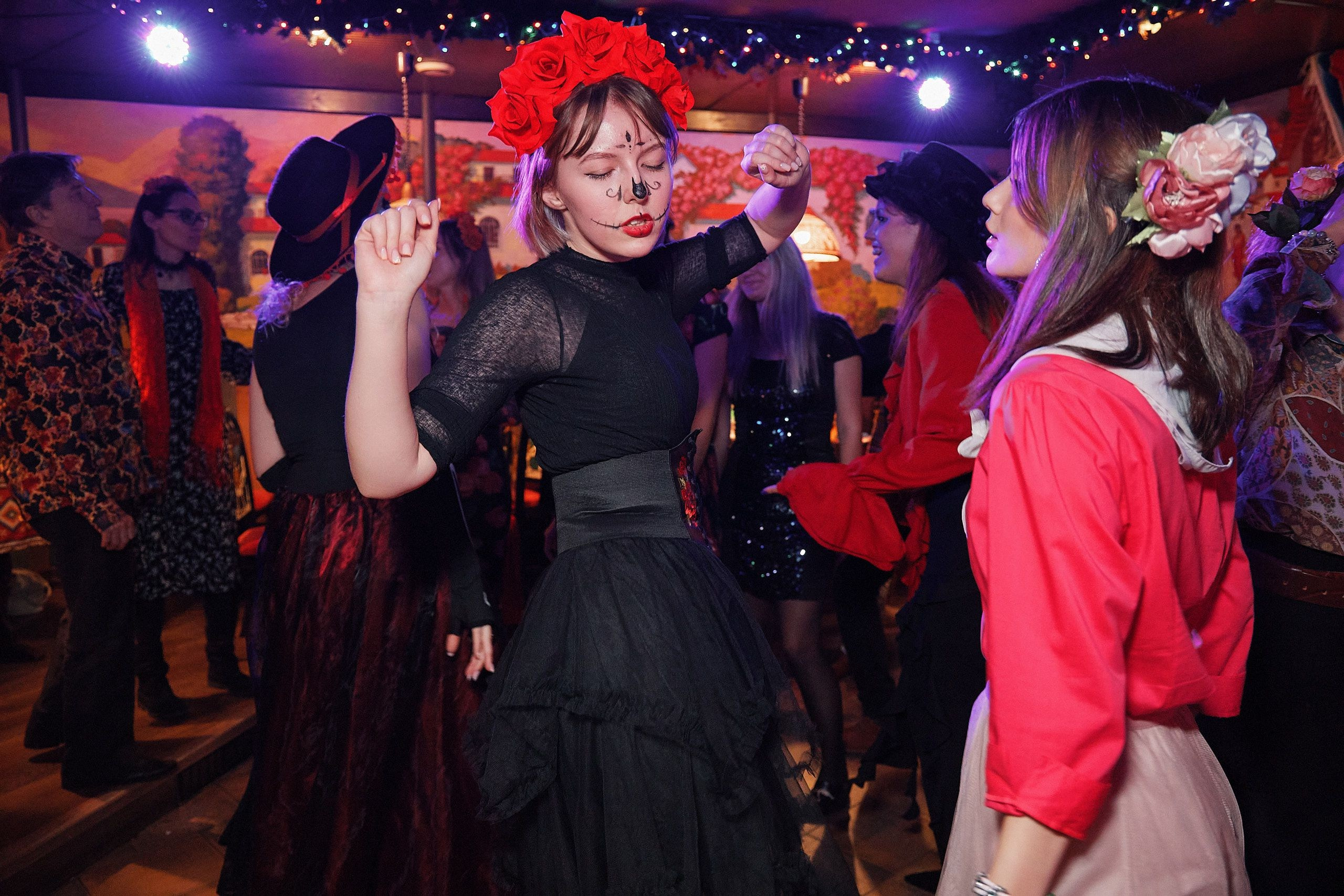 Корпоратив. В мексиканском стиле. Фотограф Валерий Сабрам