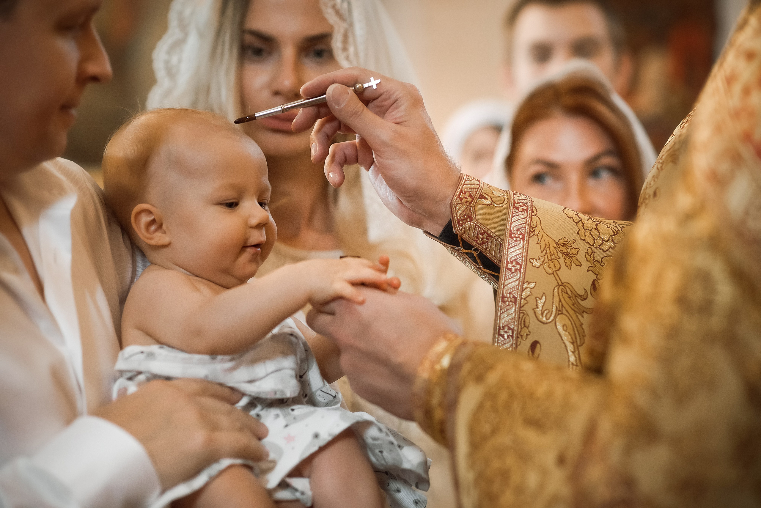 Крещение Софии в Воскресенском соборе. Семейный фотограф в Ростове-на-Дону Татьяна Литвинова