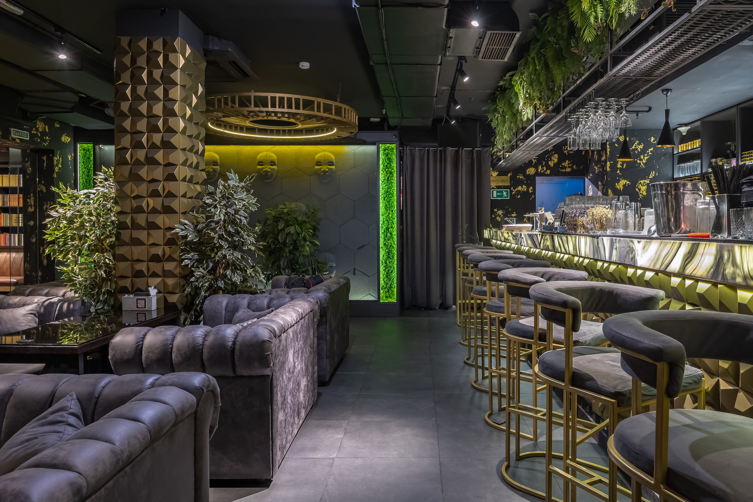 Съемка ресторана «Мята платинум». Интерьерный фотограф в Москве Сергей Чекмезов