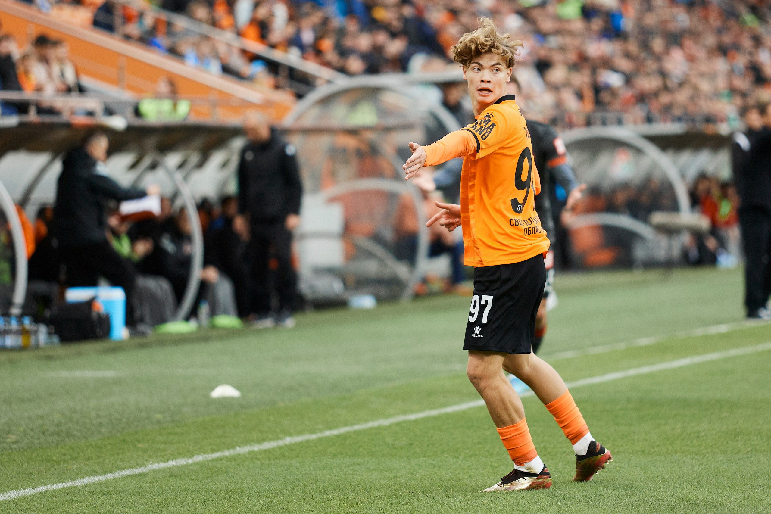 Мир РПЛ Сезон 23-24 «Урал — Локомотив». Валитов Тимур | Репортажный фотограф