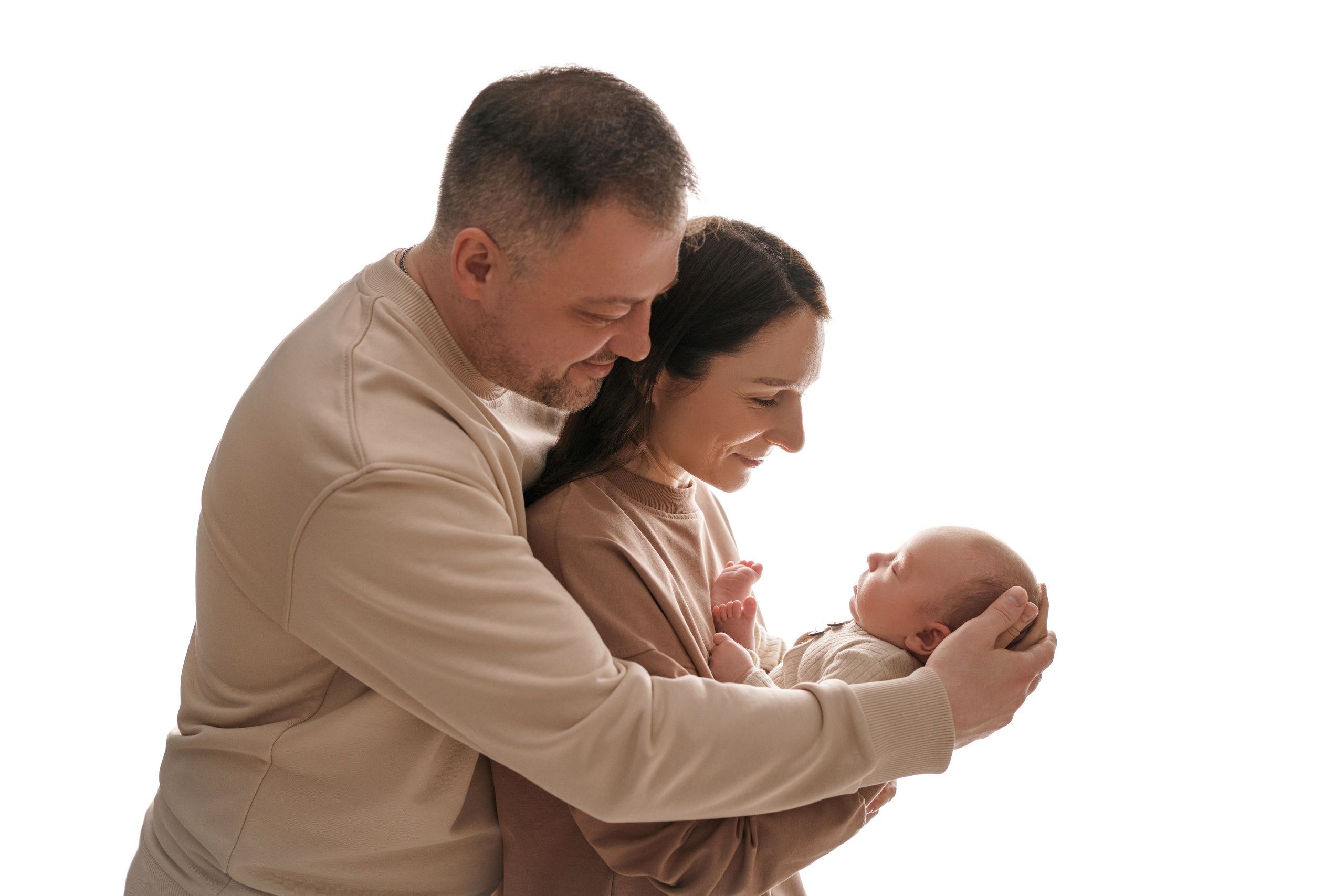 Лайф-съемка новорожденных | Первые семейные фото с малышом в Москве и МО. Фотосессия новорожденных в Москве и Московской области | Профессиональный фотограф newborn — Татьяна Иванова