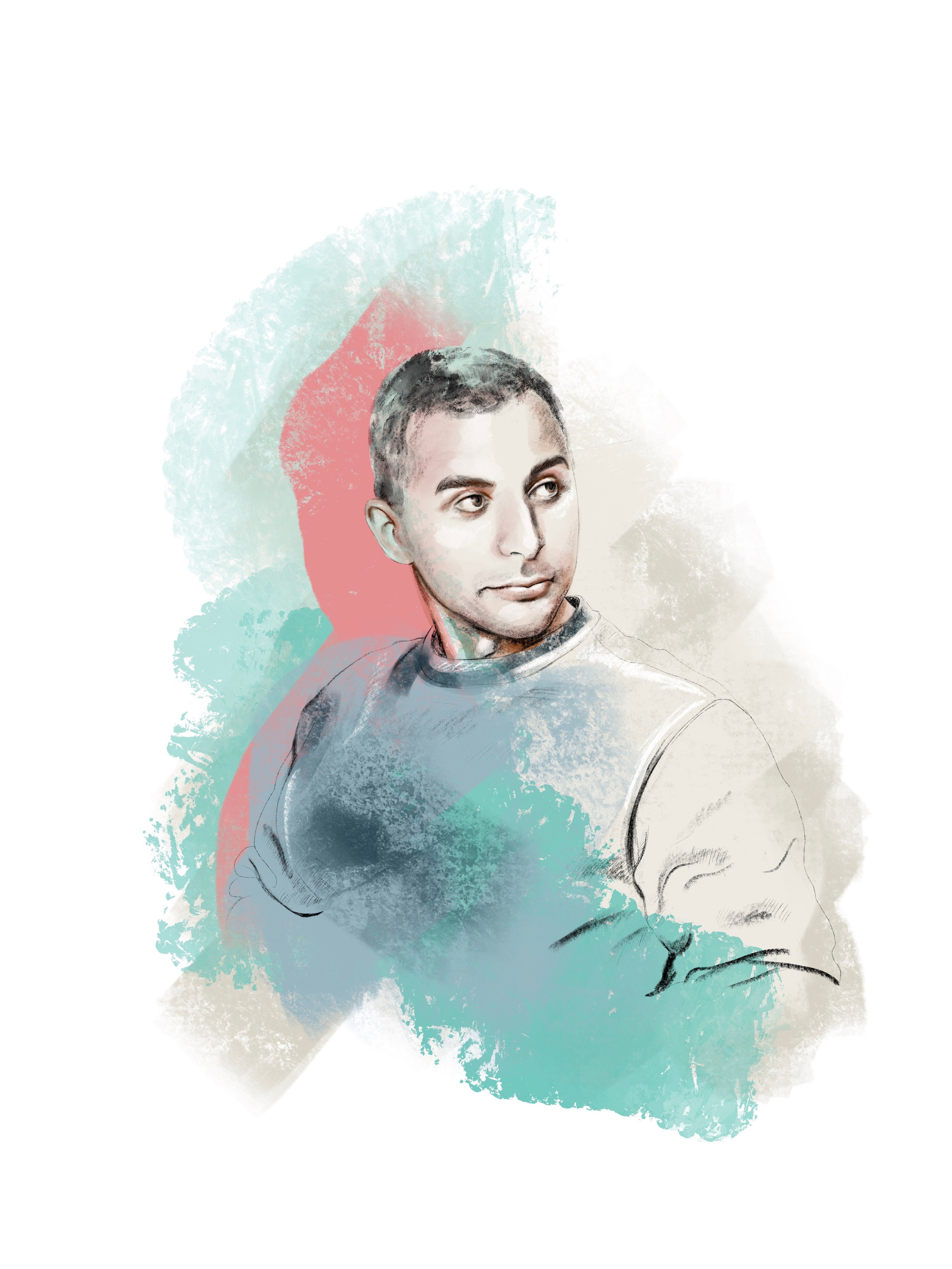 Digital. Portrait Artist and Illustrator Alevtina Golovin