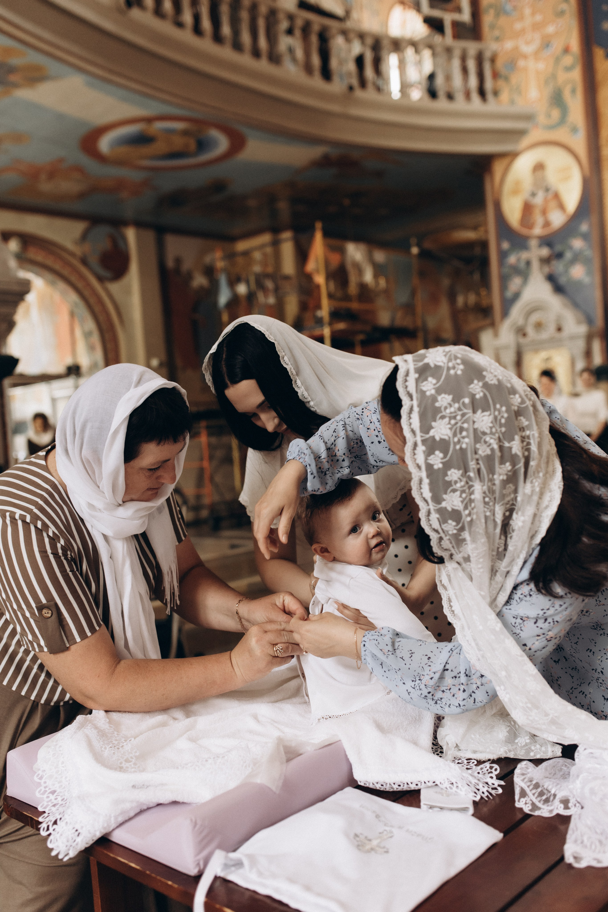 Крещение Киры. Самый теплый фотограф в Краснодаре Рябоконь Ксения
