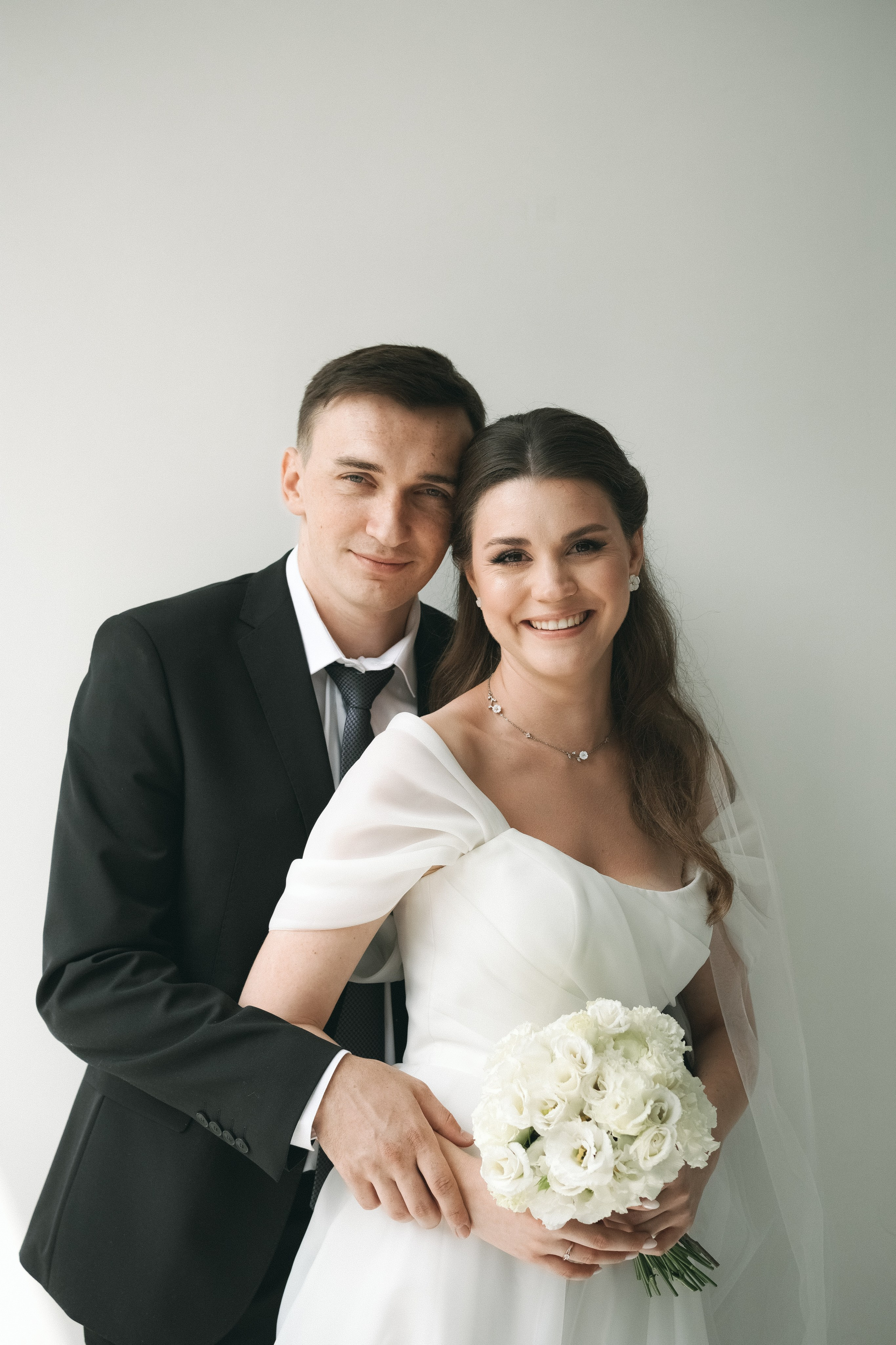 Свадебная история в студии. Свадебный и семейный фотограф Афанасьева Анна в Кисловодске