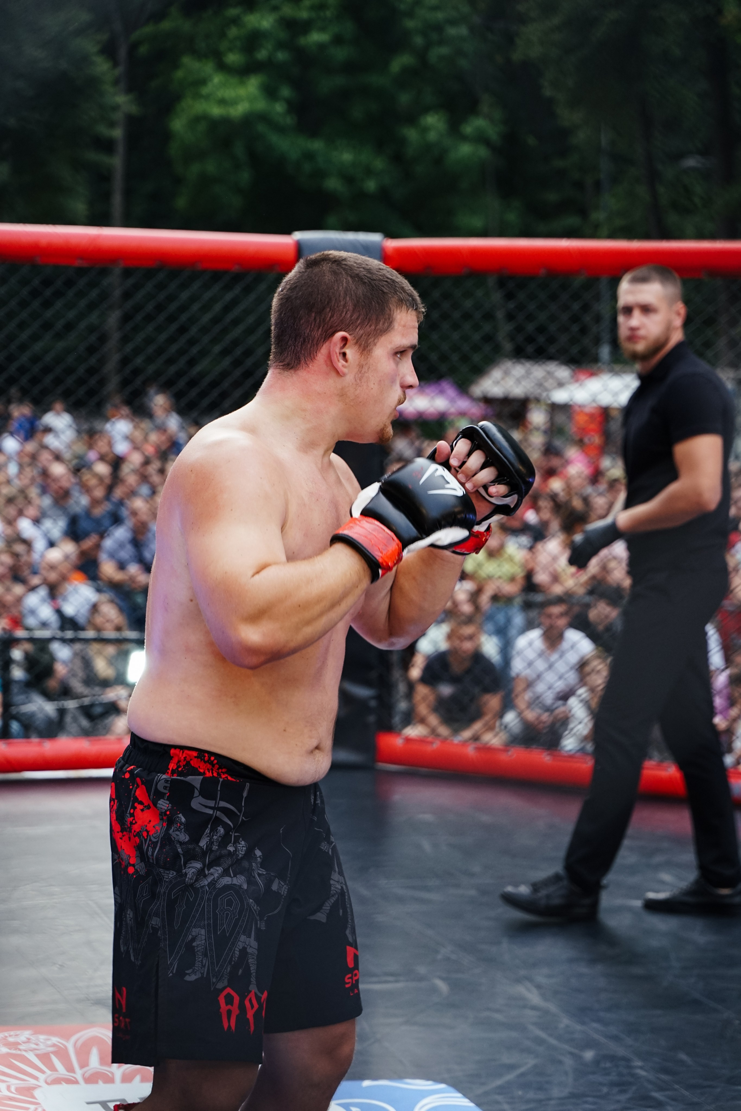 Вечер боев в ЦПКиО. Фотограф Надежда Погребняк | Рязань | Москва