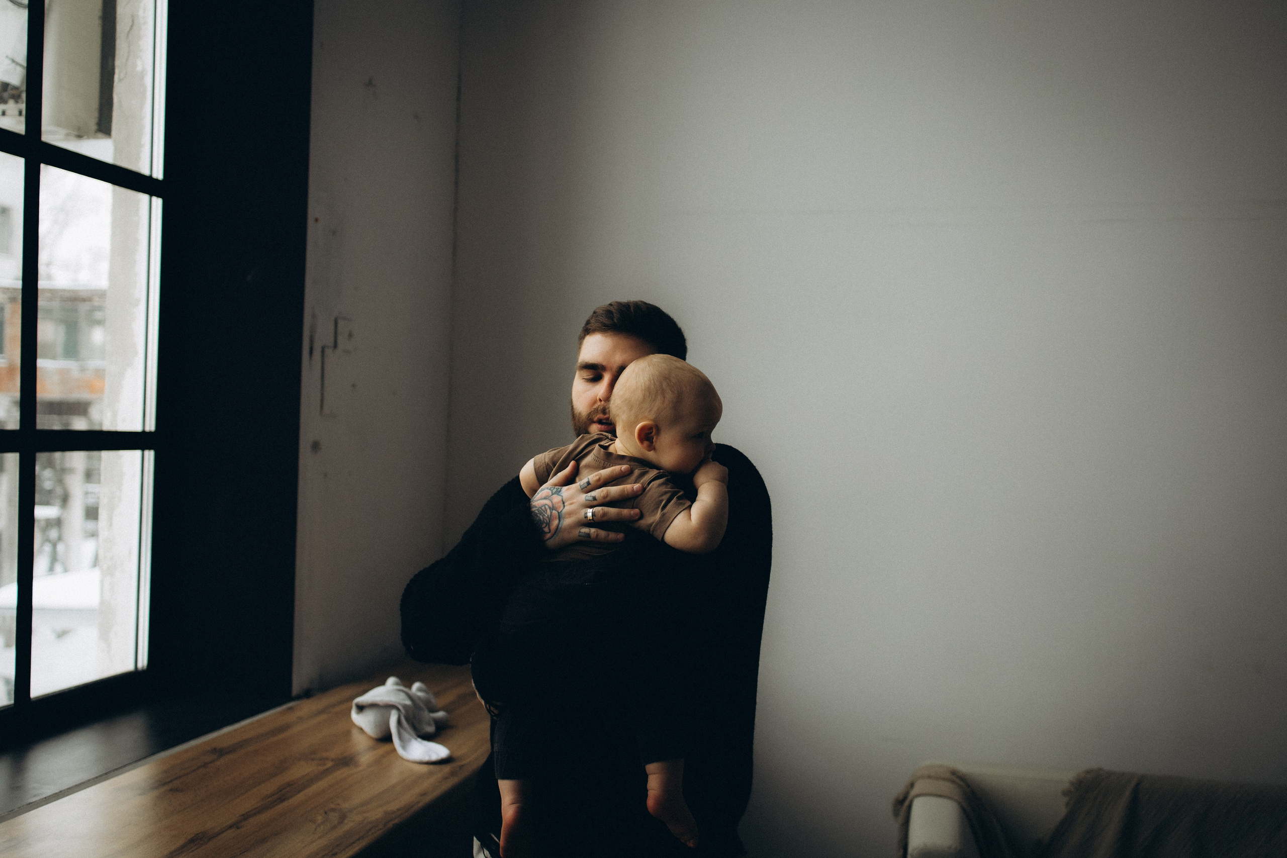 Наташа с семьей. Фотограф женского портрета и семейных историй в жанре life в Нижнем Новгороде Елена Матросова