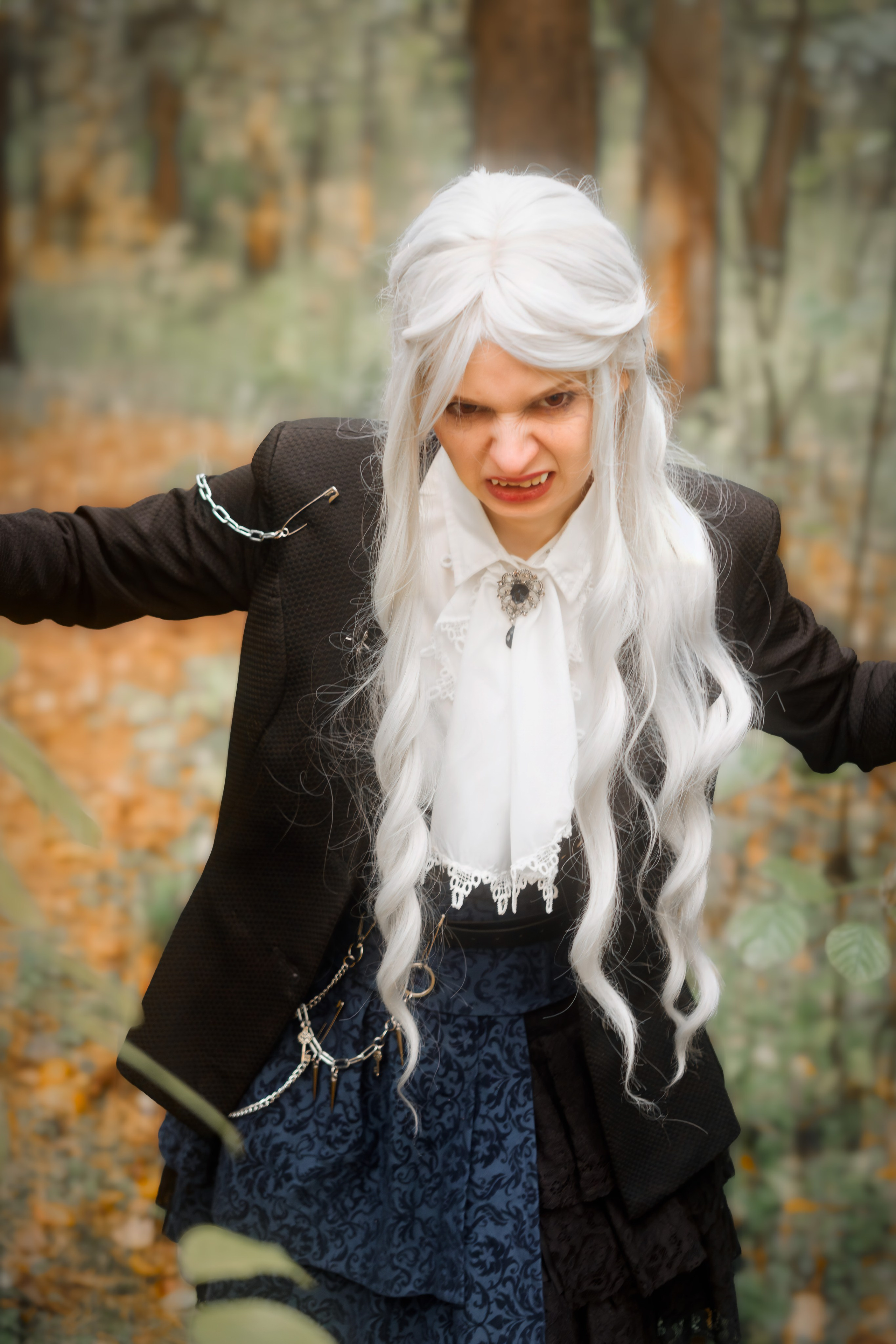 Фотосессия Вампиры в лесу