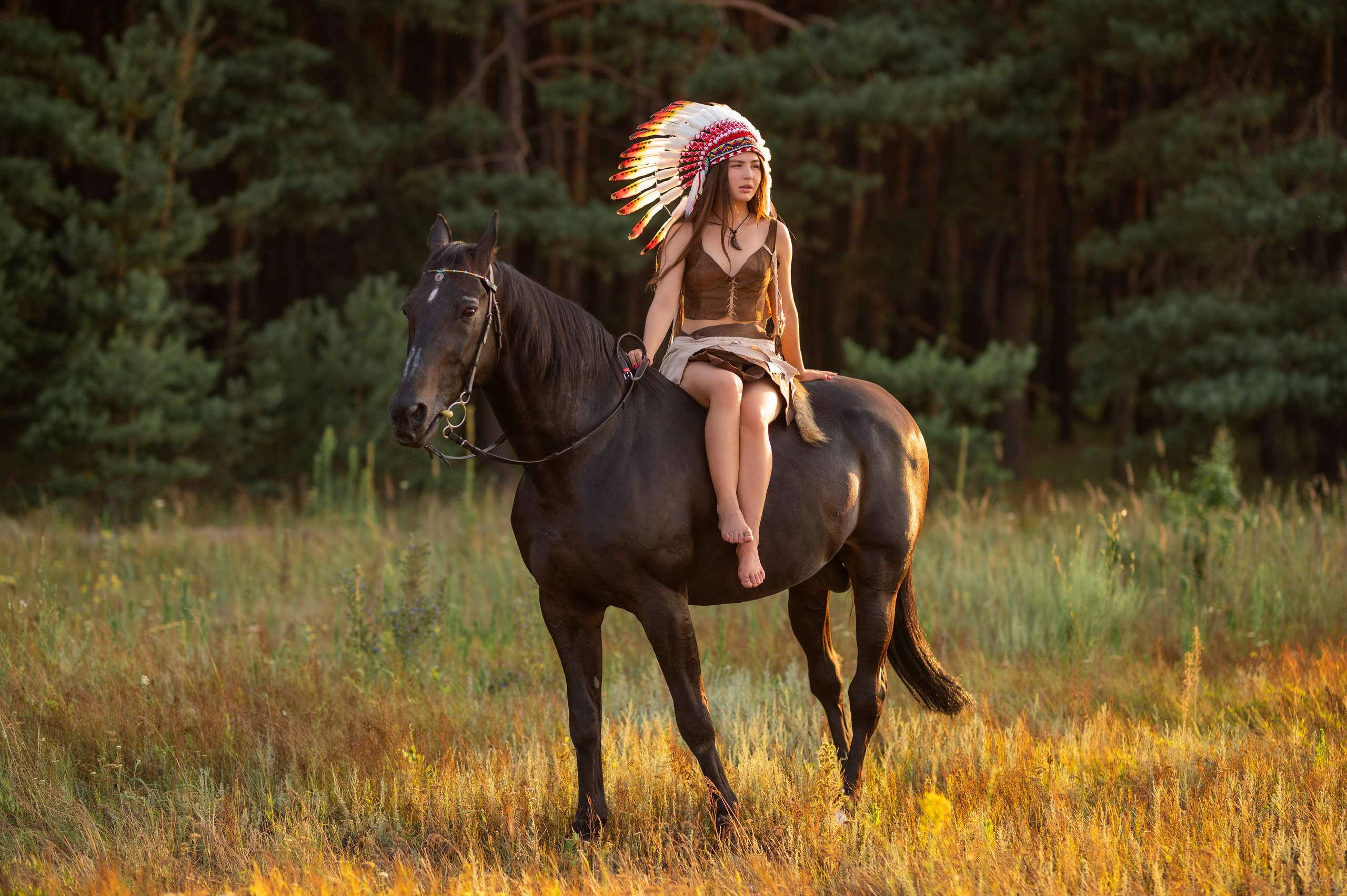 Пакахонтас. Bazarkom-photo.ru Фотограф Виктор Оськин в Старом Осколе